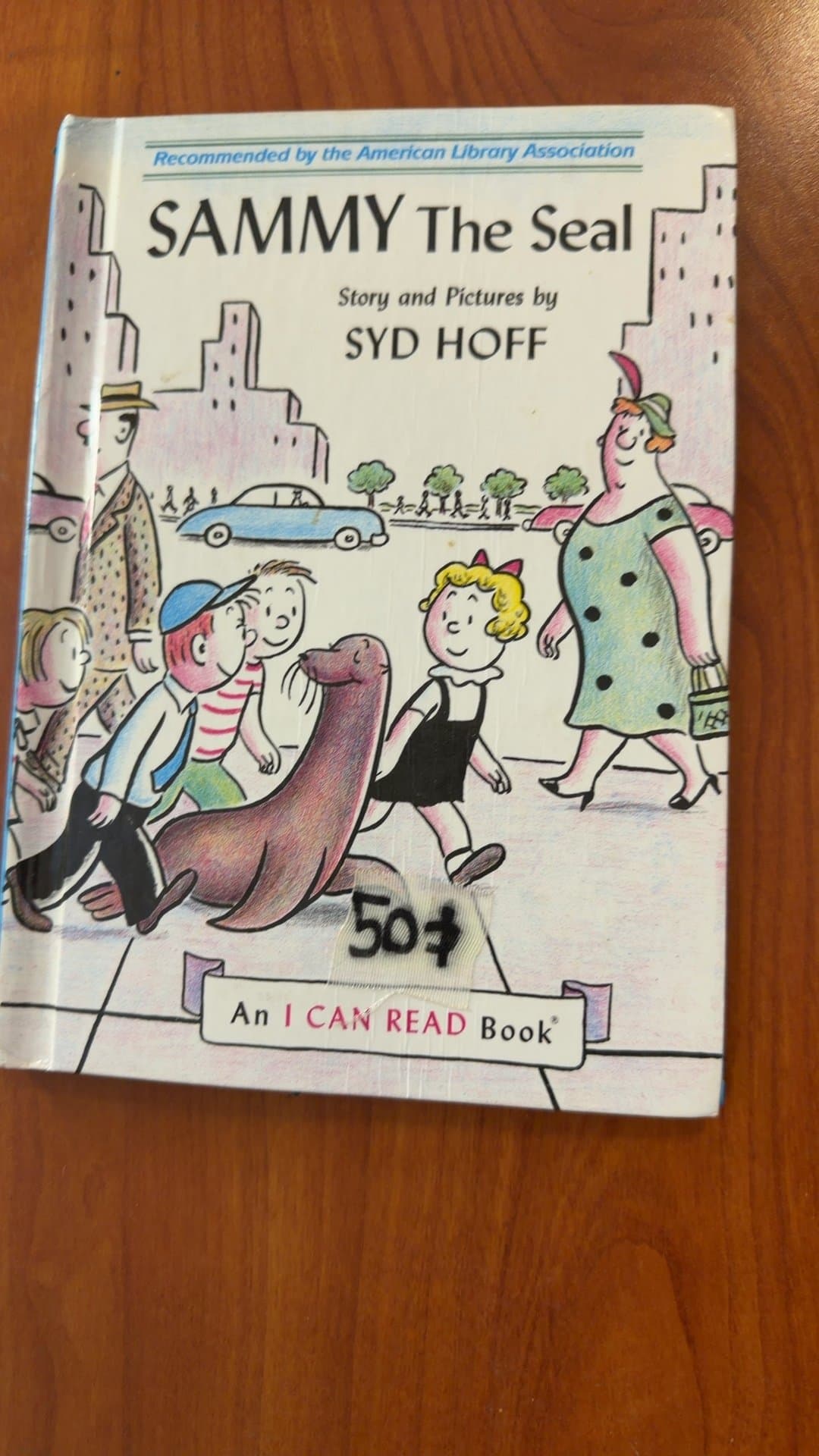 Sammy The Seal Hardcover Children's Book by Syd Hoff (Weekly Reader) - Image 1