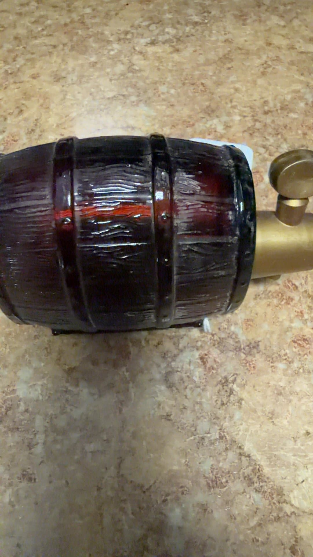 Vintage Avon Wild Country After Shave On Tap Barrel Glass Bottle - Image 1