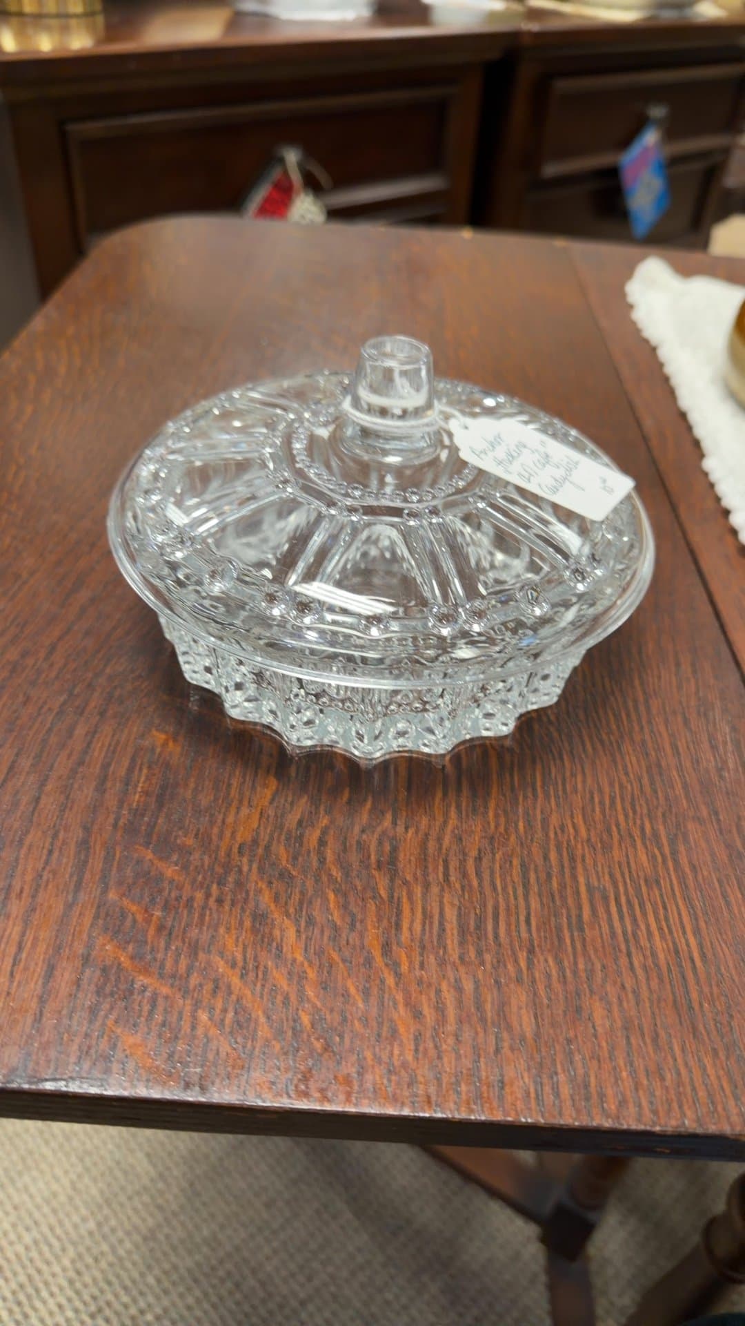 Anchor Hocking 'Old Cafe' Candy Dish - Image 1