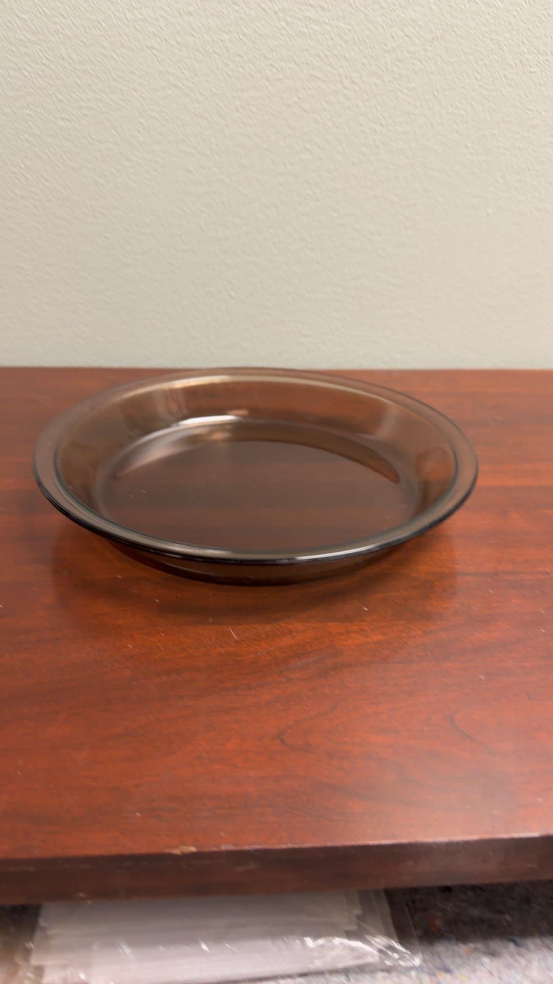Pyrex Glass Pie Plate - Image 1
