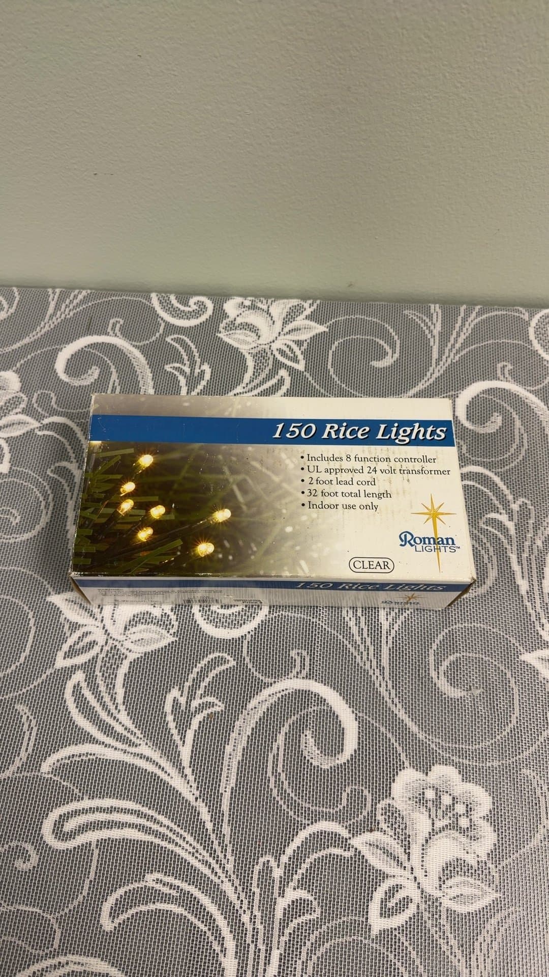 Roman Lights 150 Clear Rice Lights - Image 1