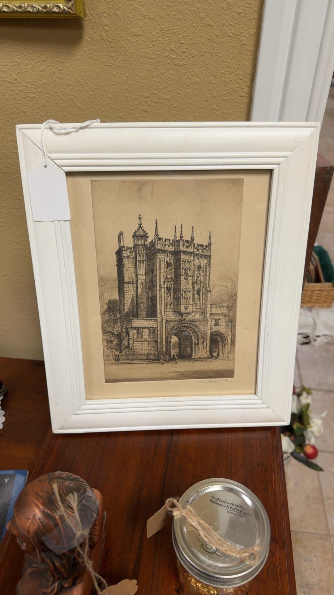 Edward Surland Limited Edition Print 'Black Gate' 1921 - Image 1