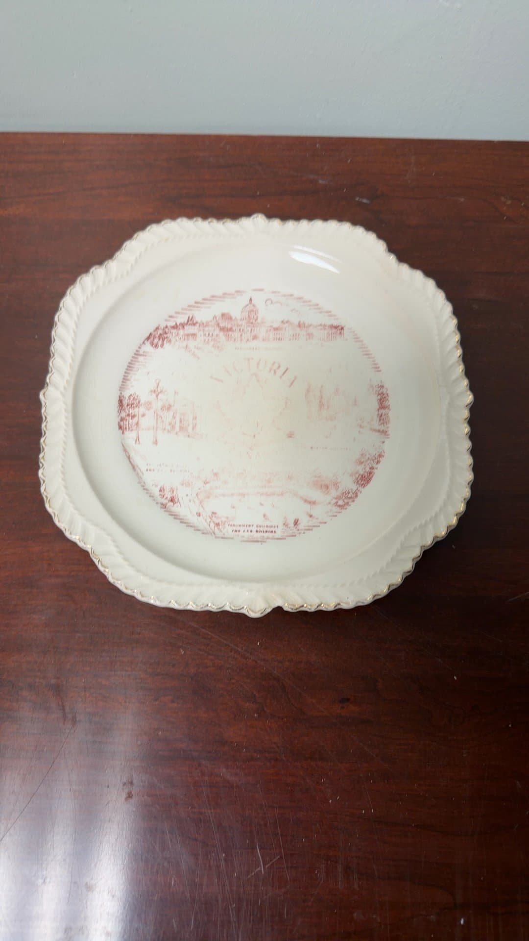 Vintage Victoria Serving Tray - Image 1