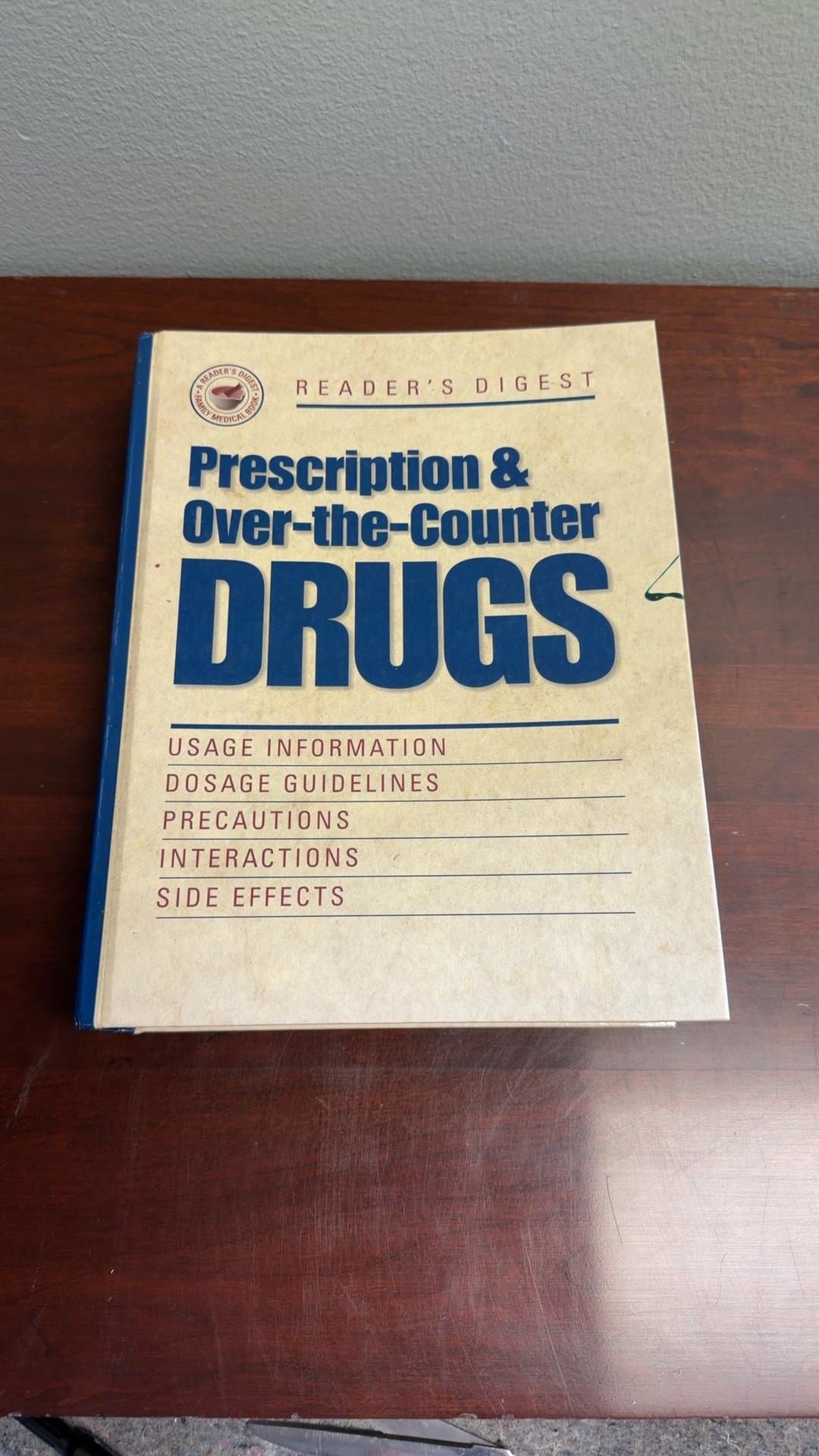 Reader's Digest Prescription & Over-the-Counter Drugs Book - Image 1