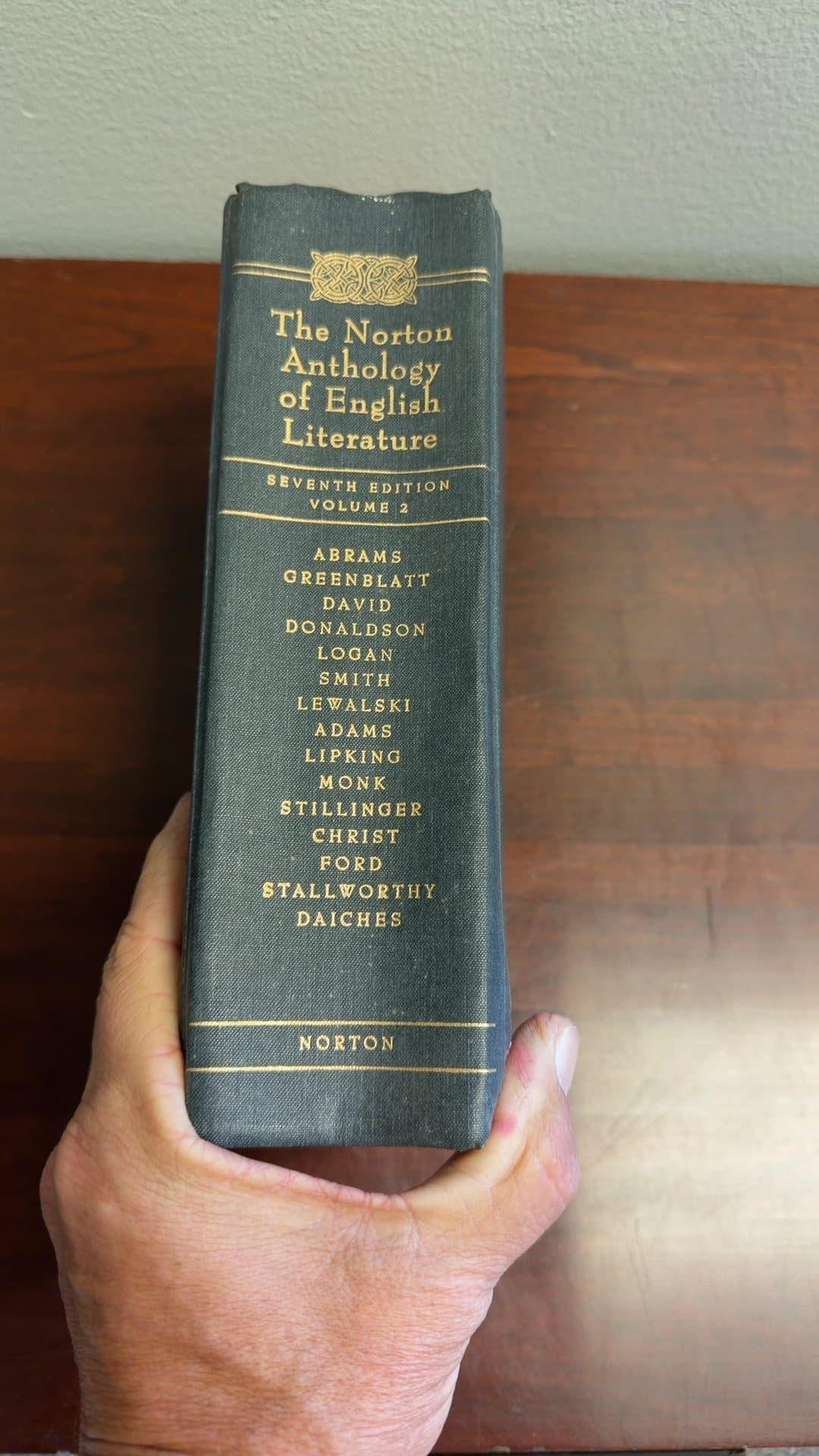 The Norton Anthology of English Literature, Seventh Edition, Volume 2 - Image 1