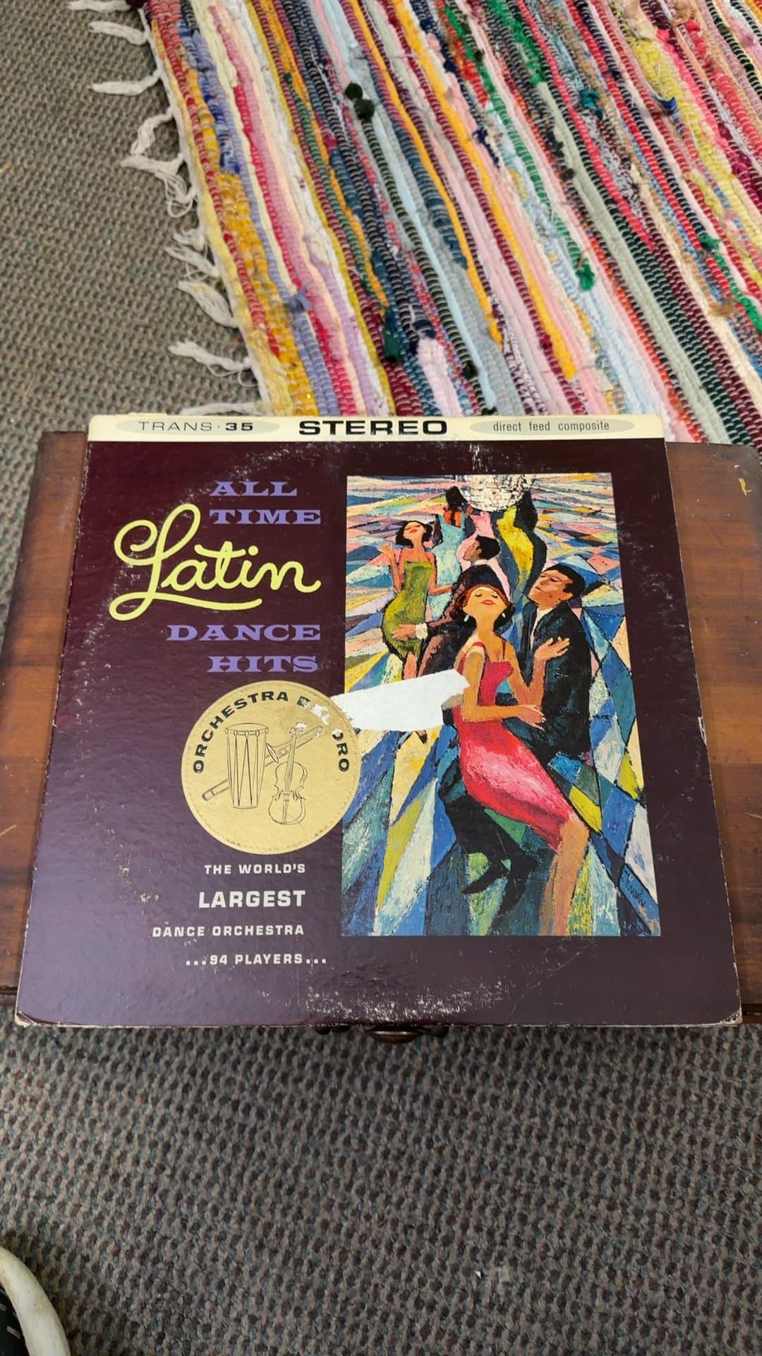 All Time Latin Dance Hits Vinyl Record - Image 1
