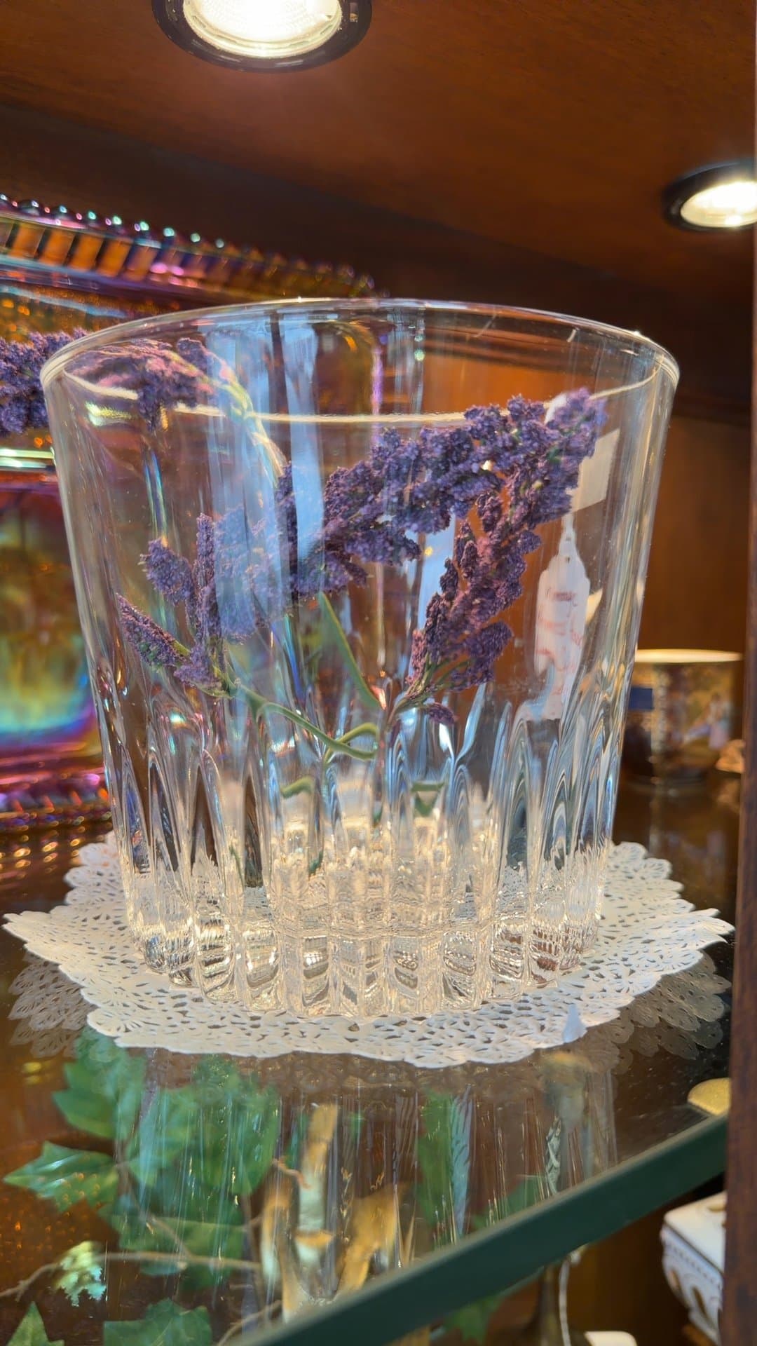 Vintage Princess House Lead Crystal Ice Bucket - Image 1