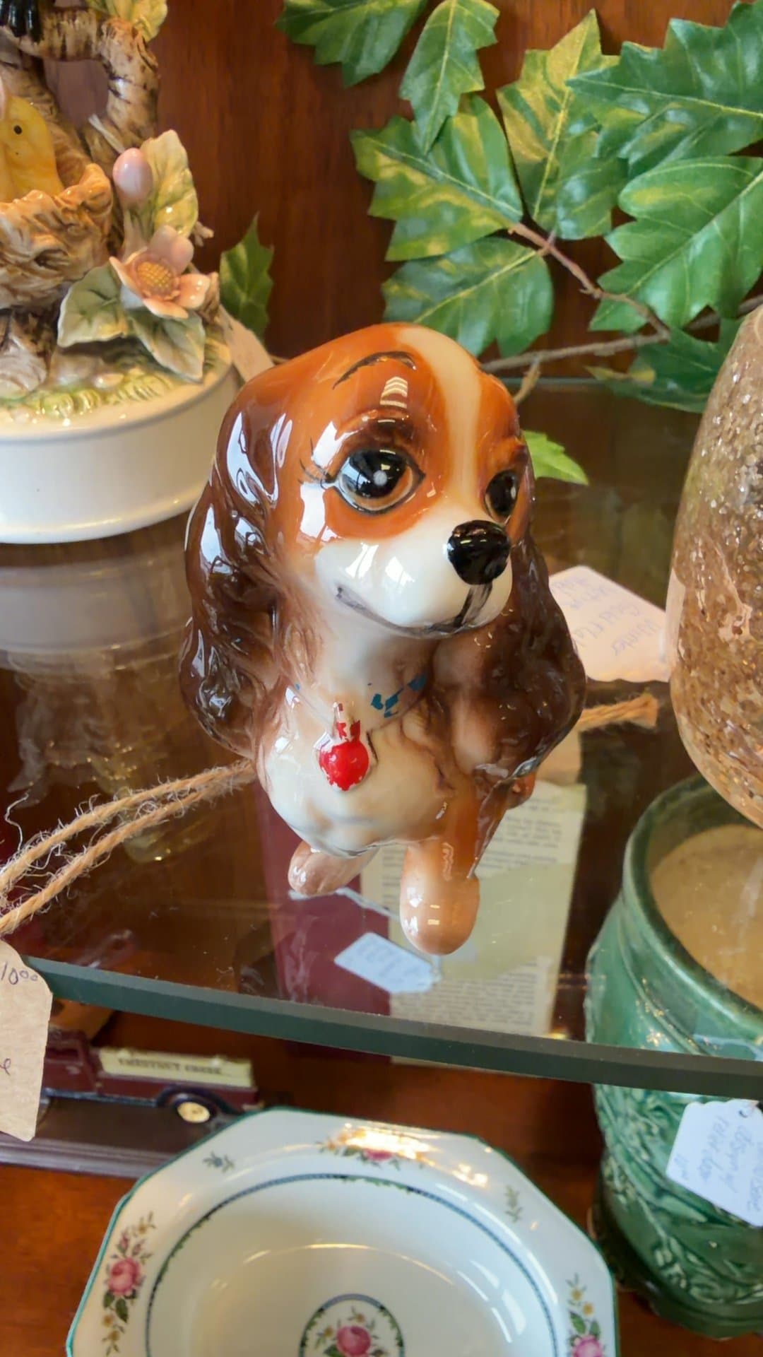 Vintage Disney Lady & The Tramp Figurine - Image 1