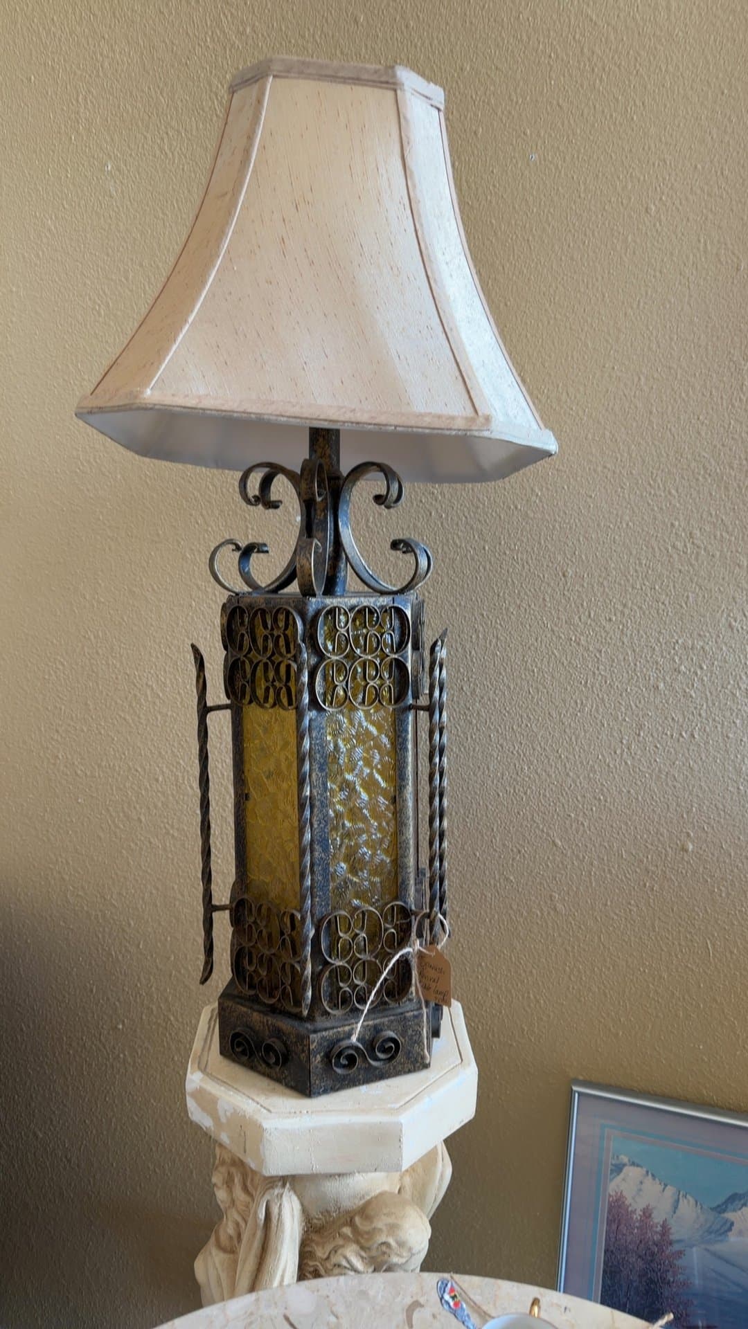 Spanish Revival Table Lamp - Image 1