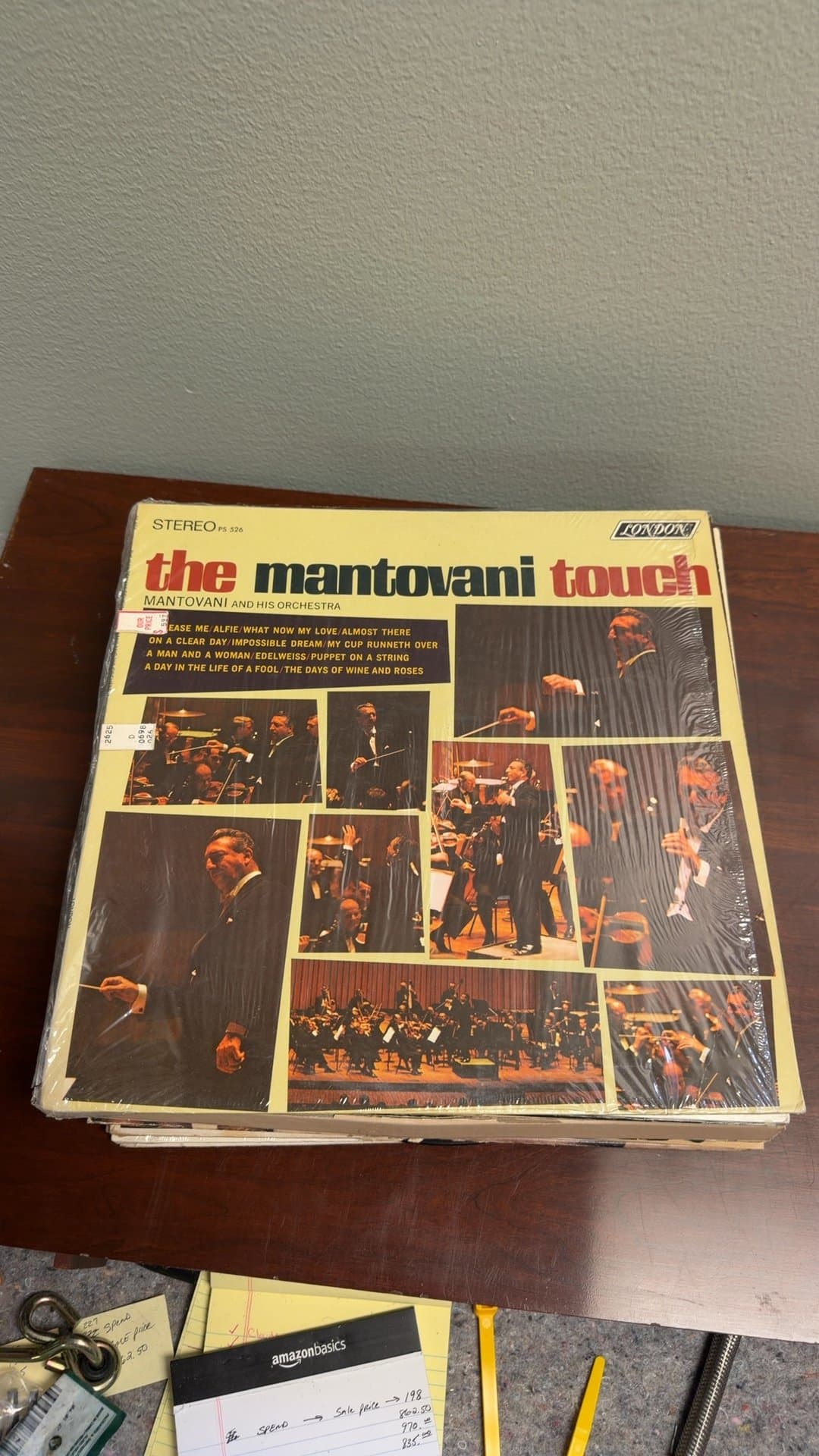 The Mantovani Touch Vinyl Record - Image 1