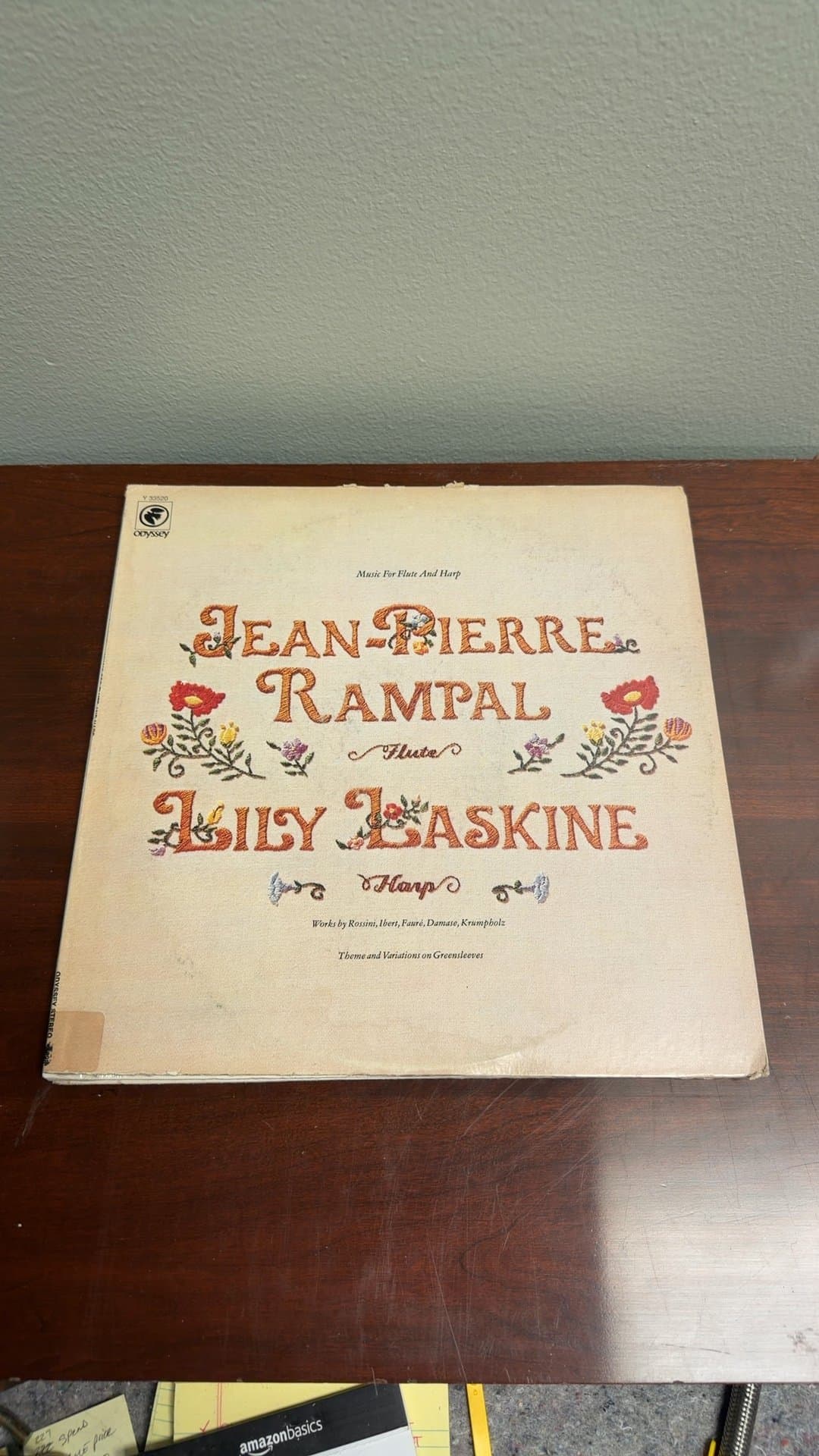 Jean-Pierre Rampal & Lily Laskine Vinyl Record - Image 1