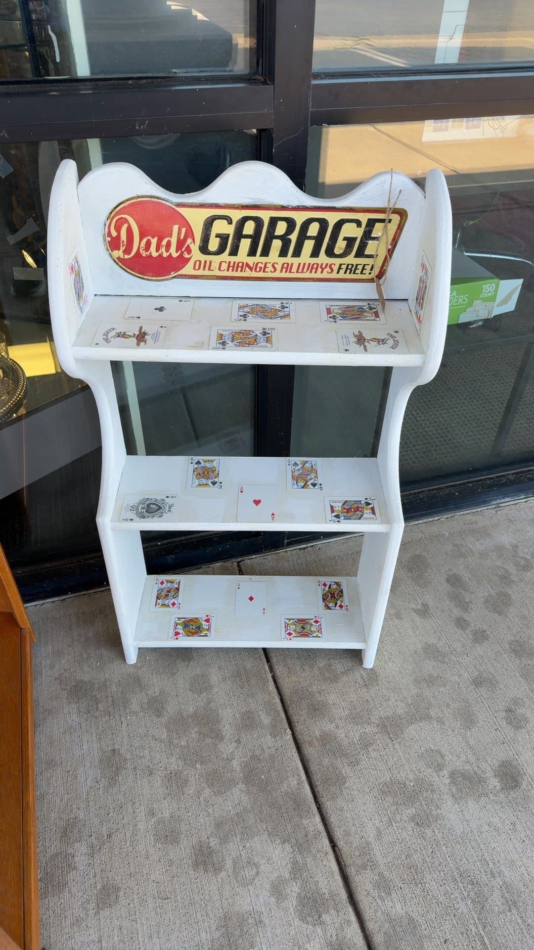 Dad's Garage Themed Shelf - Image 1