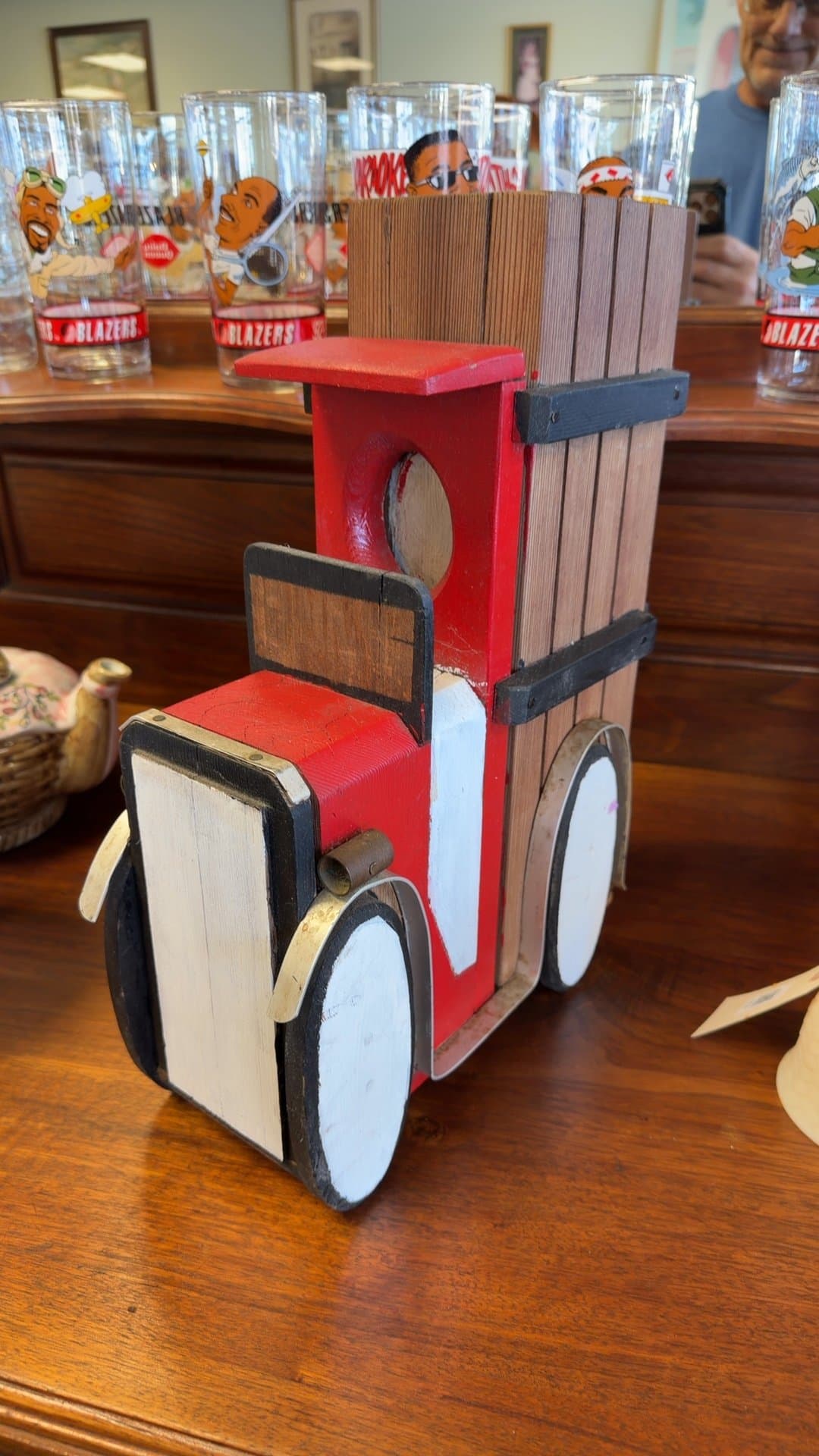 Wooden Decorative Truck - Image 1