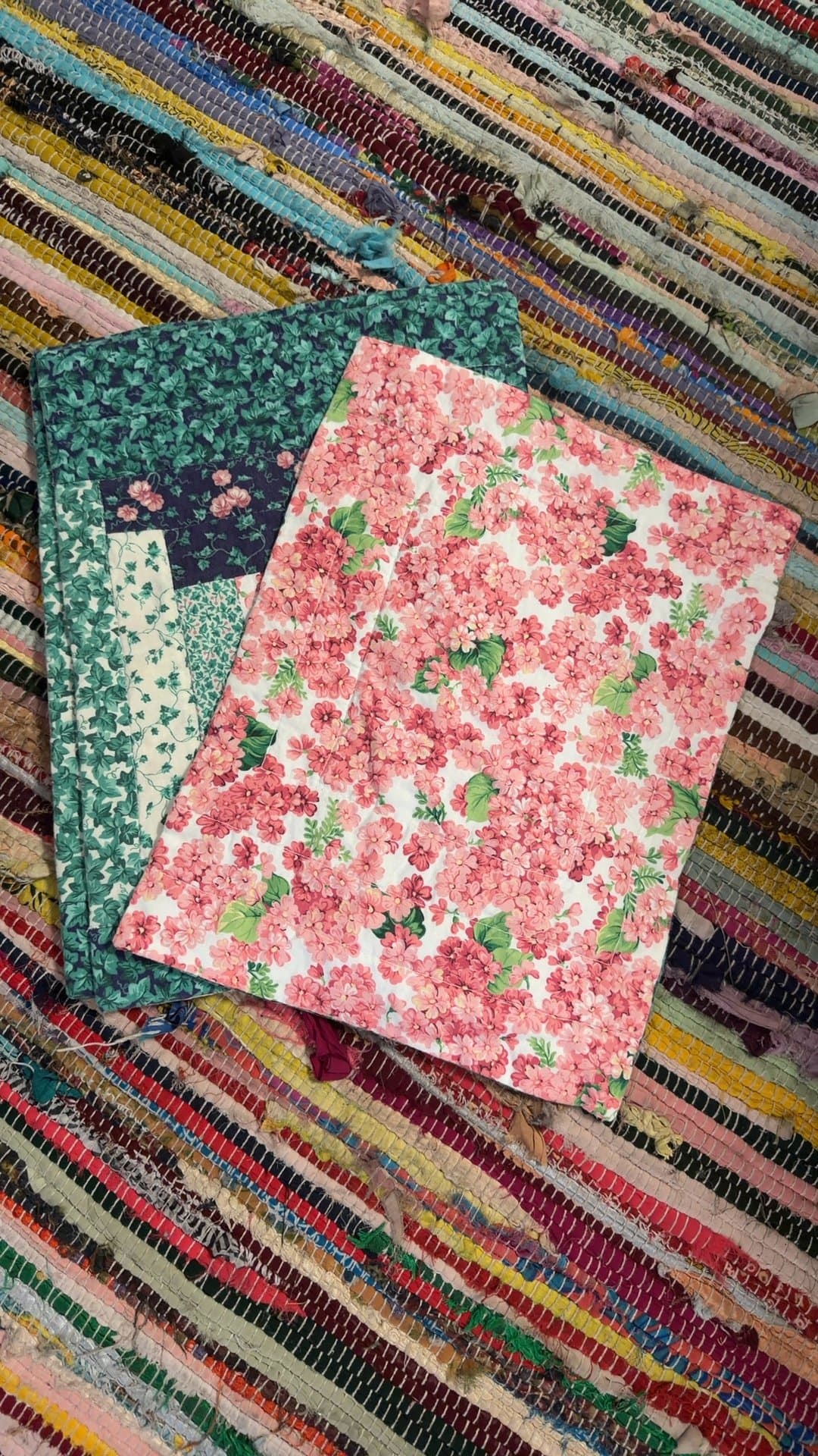 Floral Quilted Placemats - Image 1