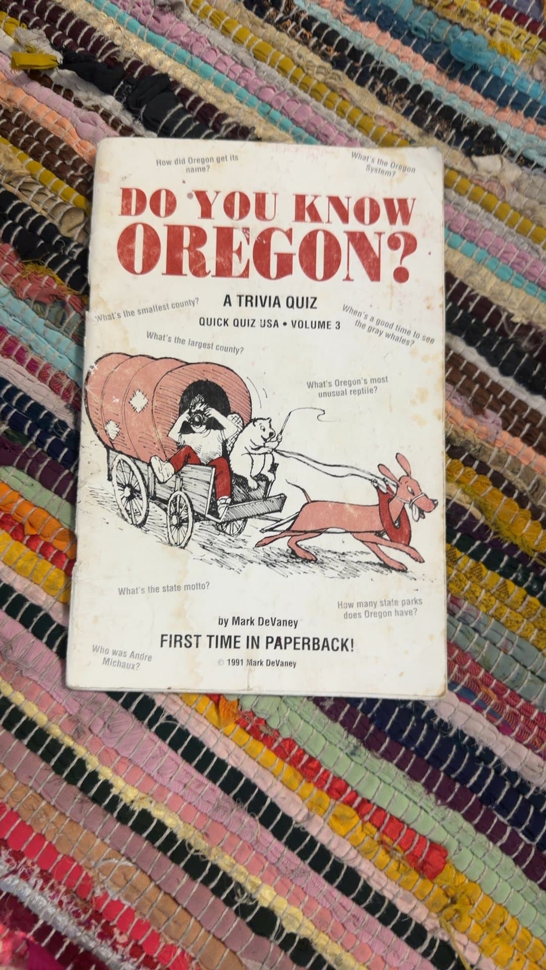 Do You Know Oregon? A Trivia Quiz Book - Image 1
