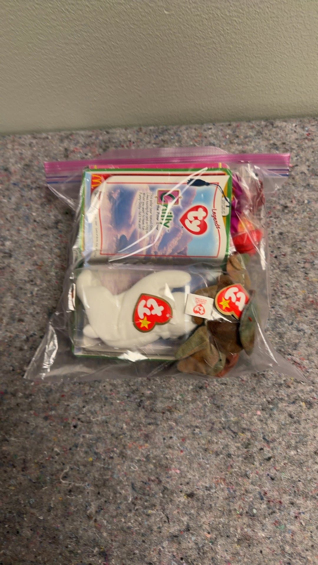 Bag of Beanie Babies Toys - Image 1
