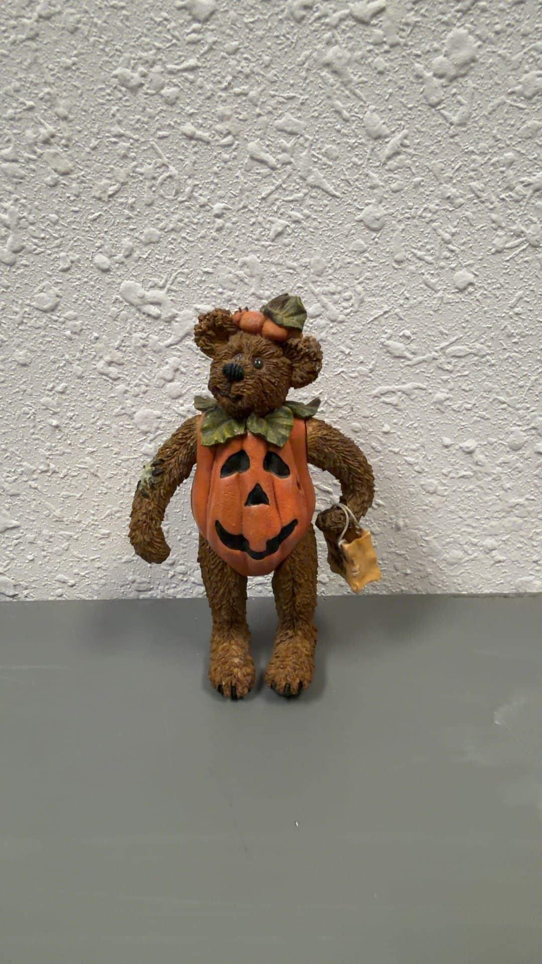 Boyds Bears Halloween Pumpkin Costume Bear Resin Figurine 2000 - Image 1