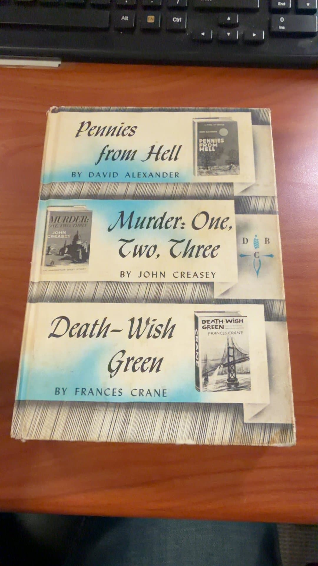 Detective Book Club Edition - Pennies from Hell, Murder: One, Two, Three, Death-Wish Green - Image 1