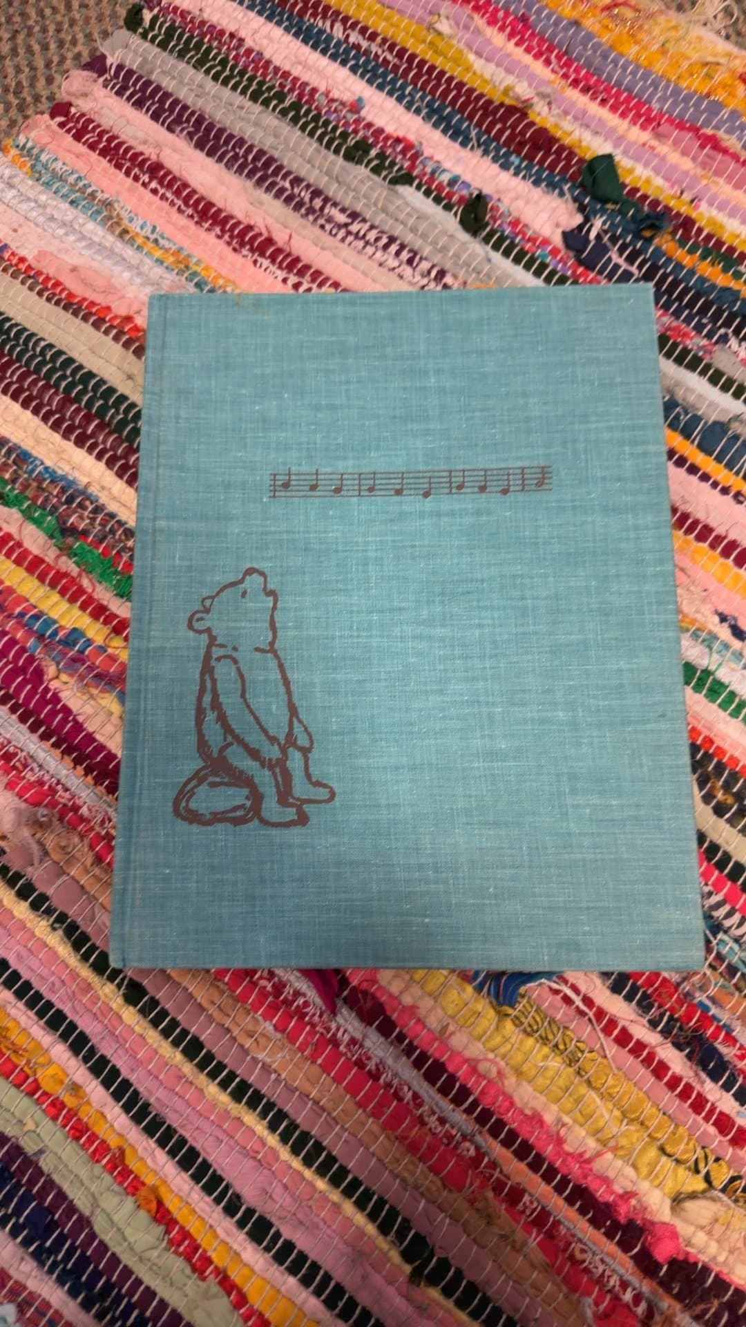 Vintage Children's Book with Bear Illustration - Image 1