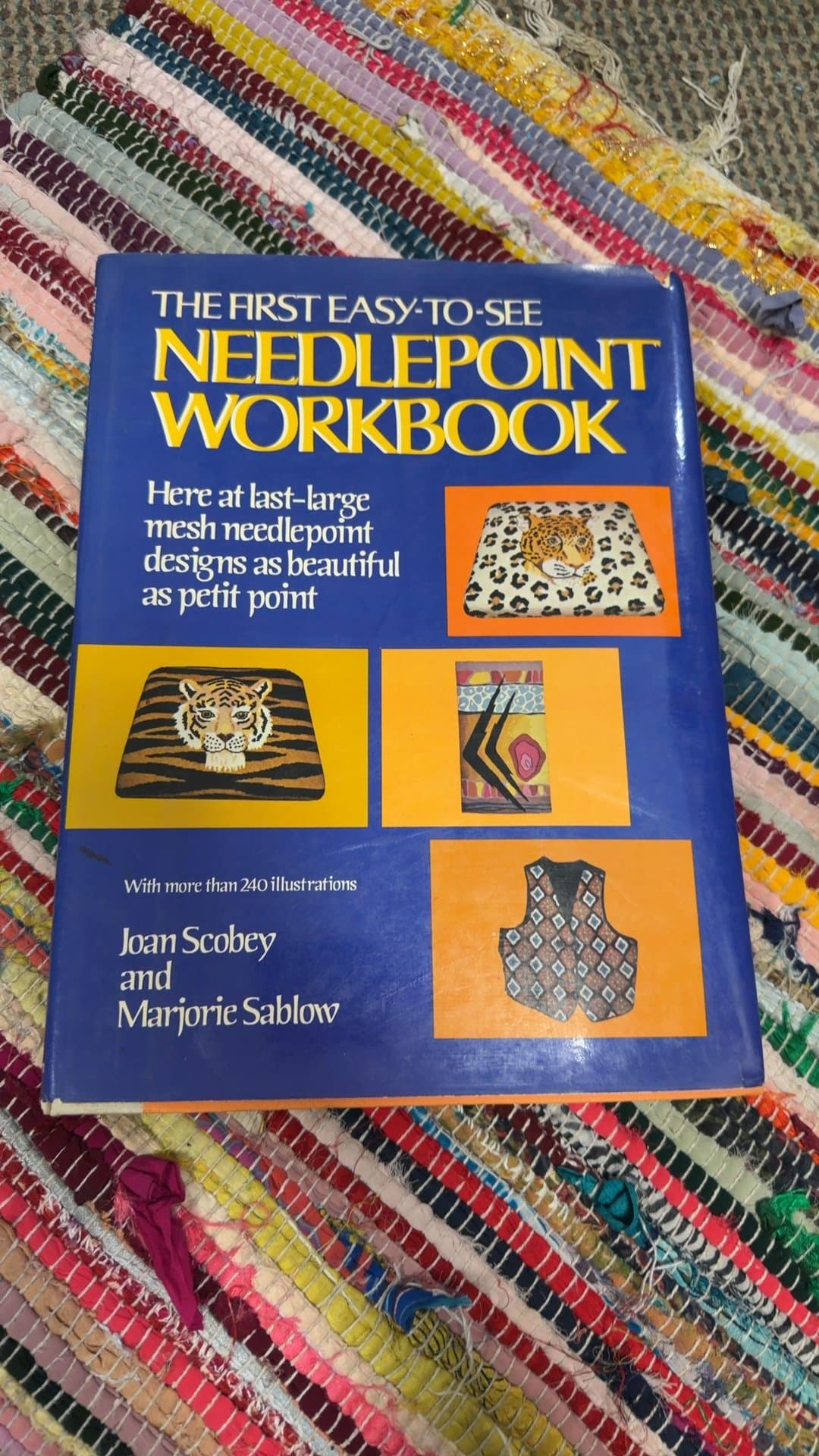 The First Easy-to-See Needlepoint Workbook - Image 1