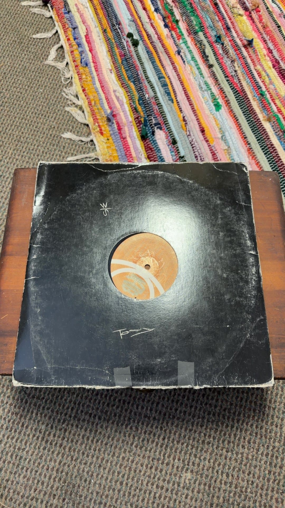 Vintage Vinyl Record with Sleeve - Image 1