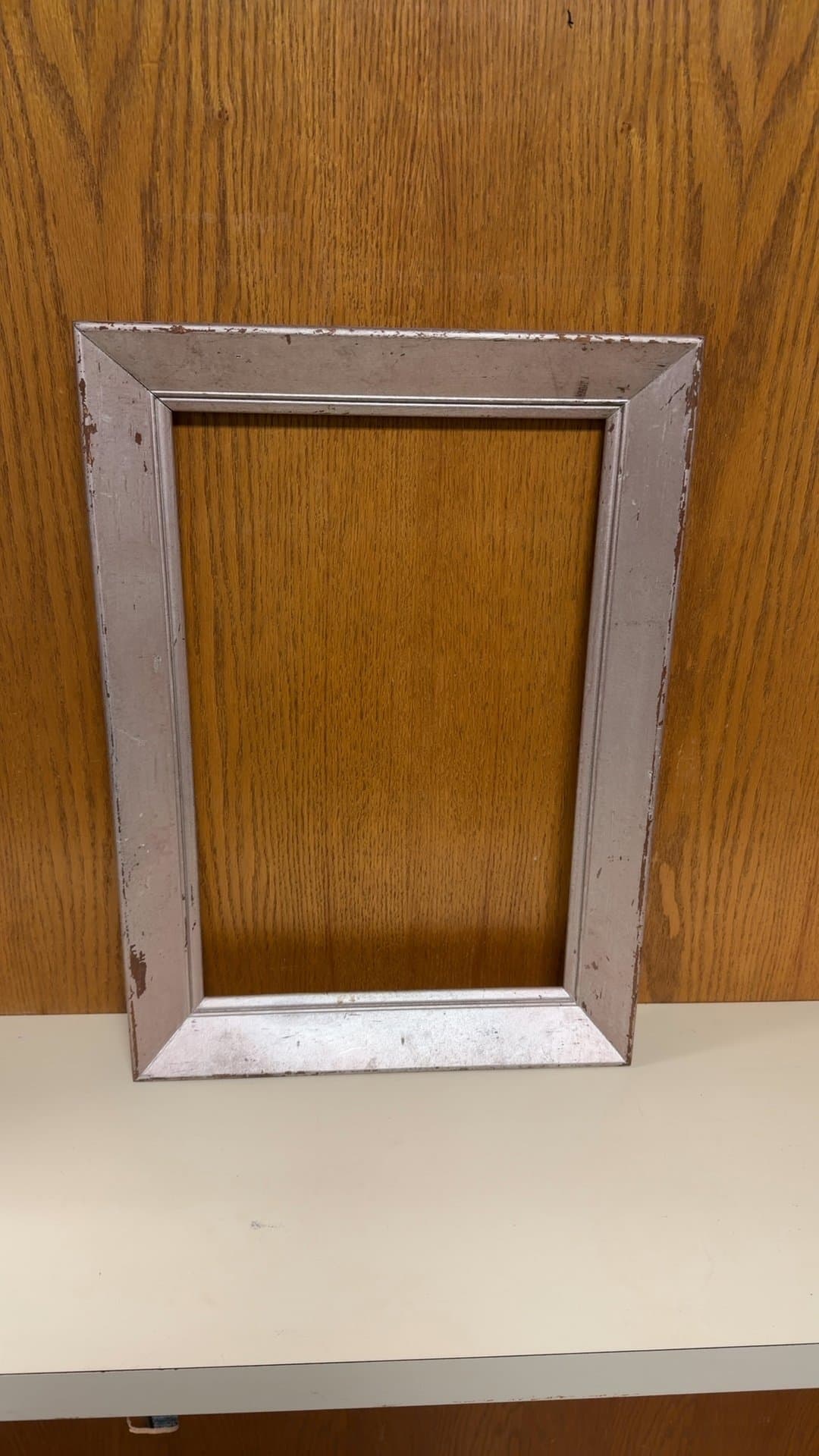 Vintage Wooden Picture Frame - Image 1