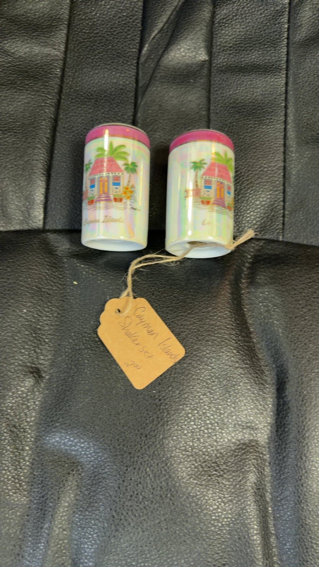 Cayman Islands Souvenir Salt and Pepper Shaker Set - Image 1