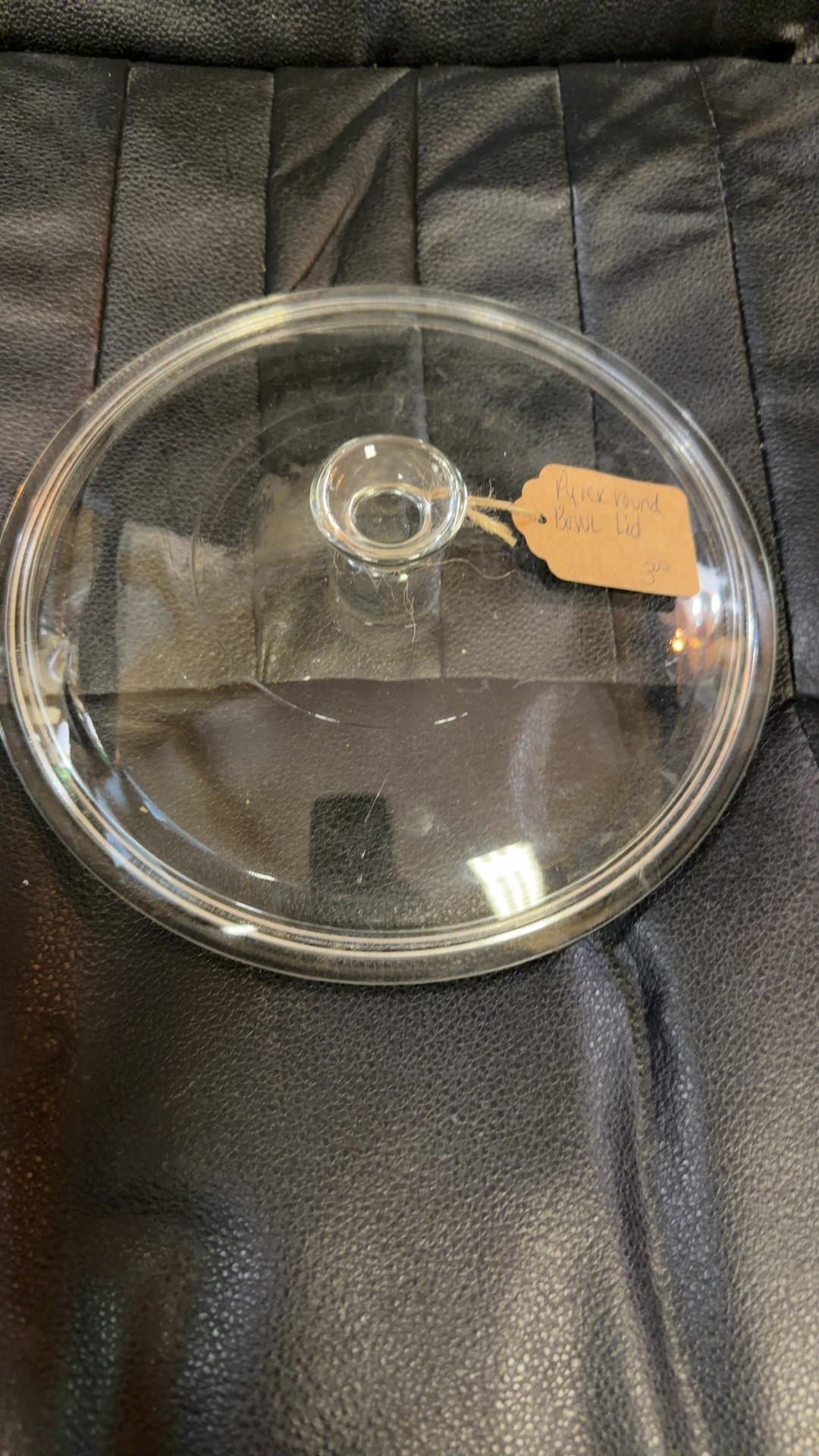 Pyrex Round Glass Bowl Lid - Image 1