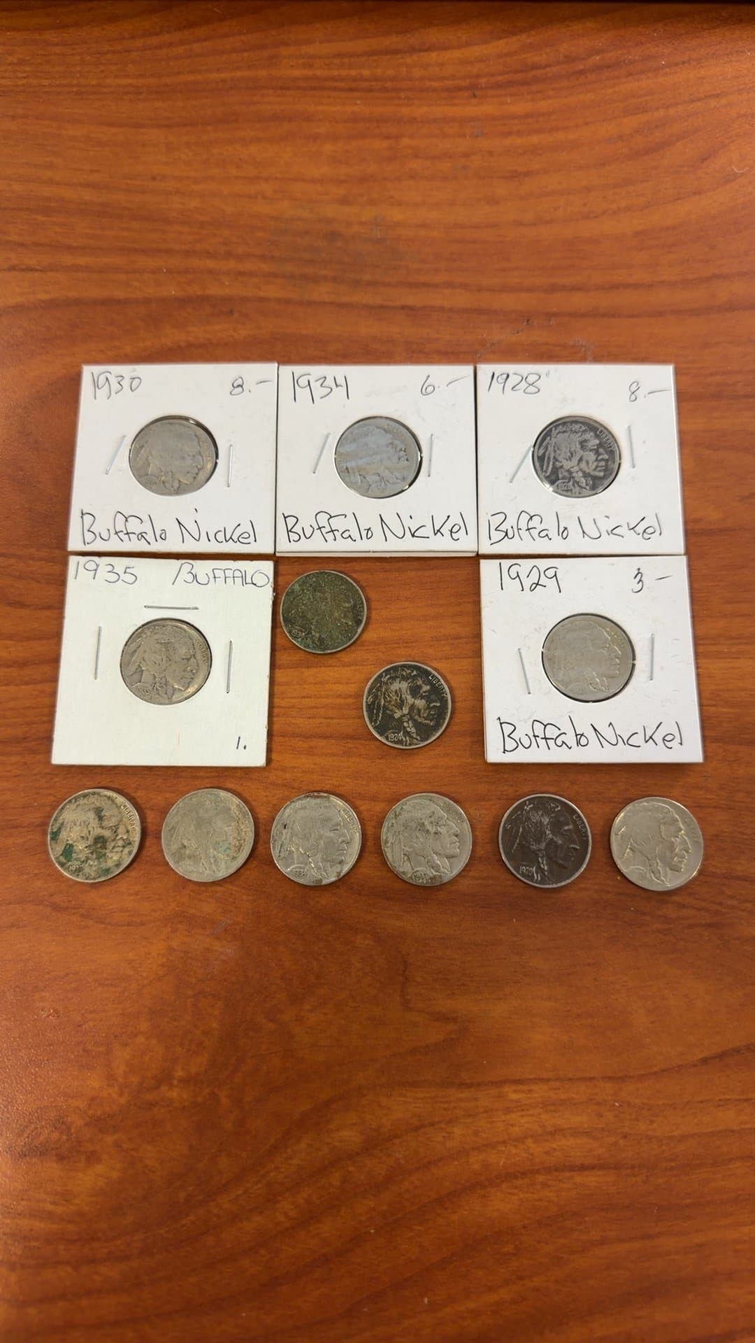US Buffalo Nickels Collection Lot - Image 1