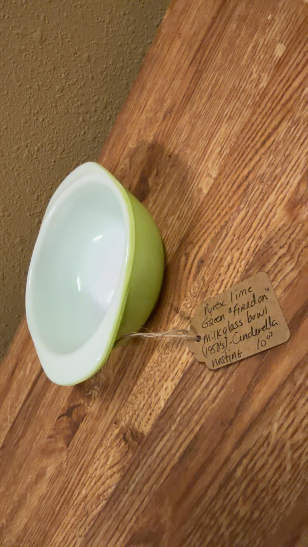 Pyrex Lime Green Cinderella Nesting Bowl - Image 1