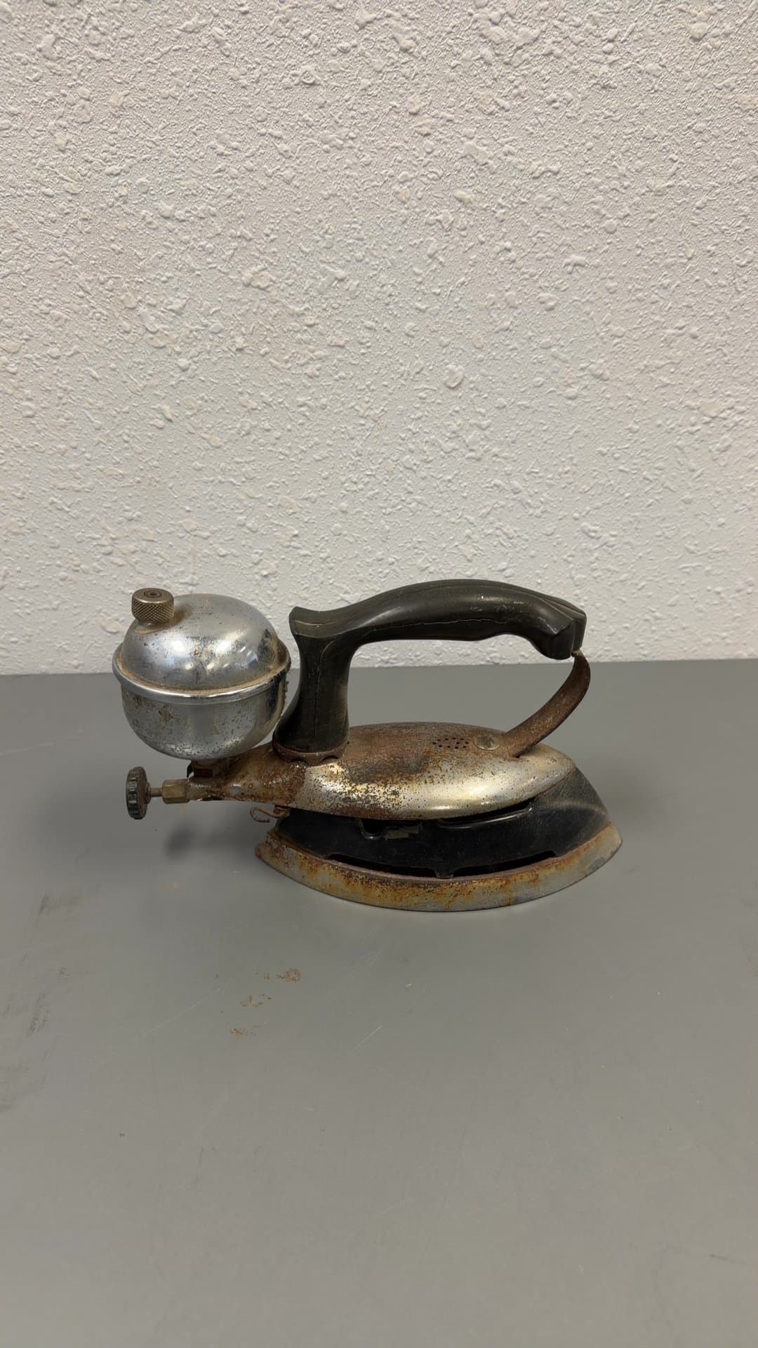 Vintage Coleman Self-Heating Gas Iron - Image 1