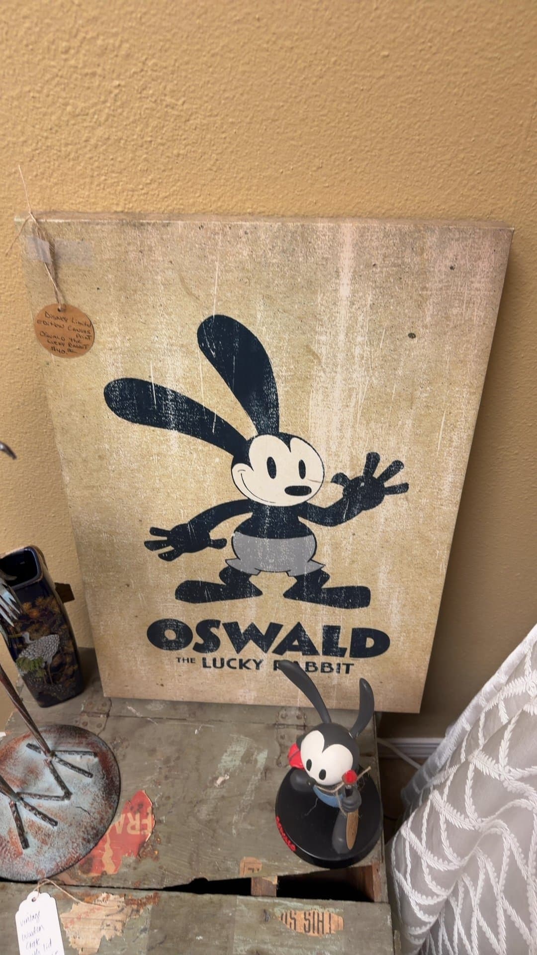 Disney Limited Edition Oswald the Lucky Rabbit Canvas Print - Image 1