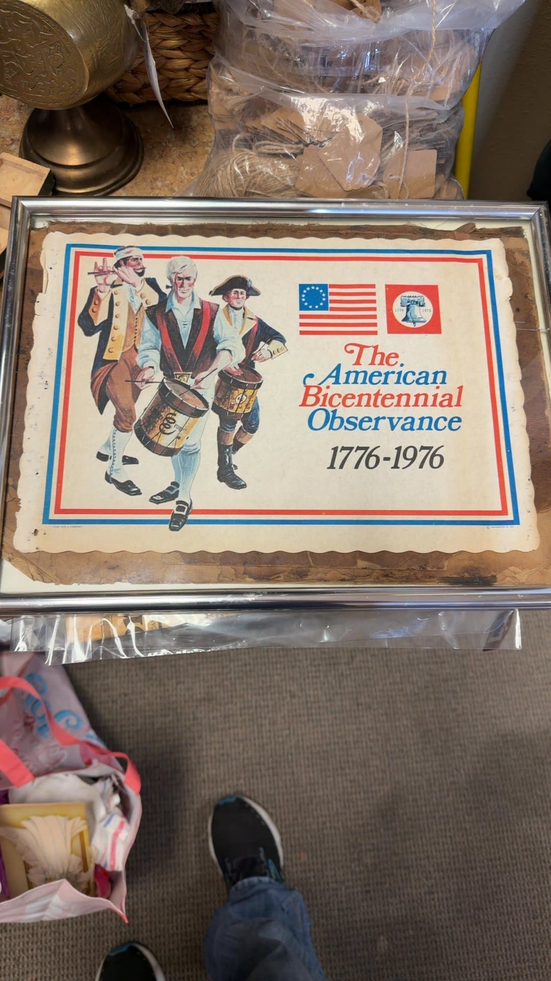 American Bicentennial Observance Poster 1776-1976 - Image 1