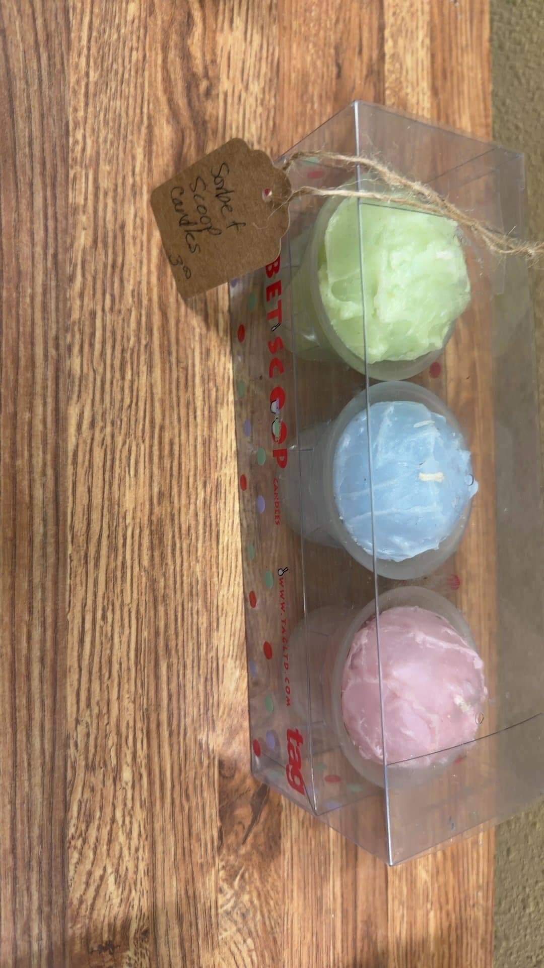 Sorbet Scoop Candles Set - Image 1
