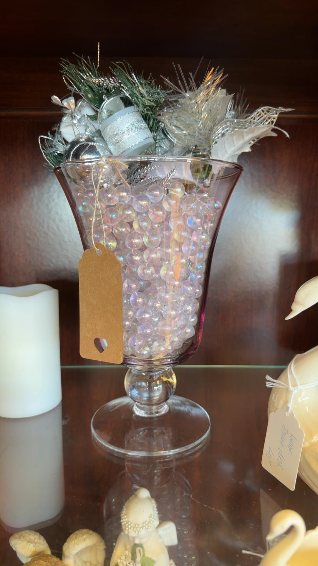Decorative Holiday Vase