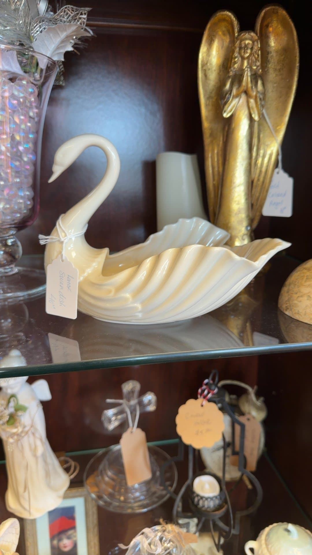 Lenox Swan Dish - Image 1