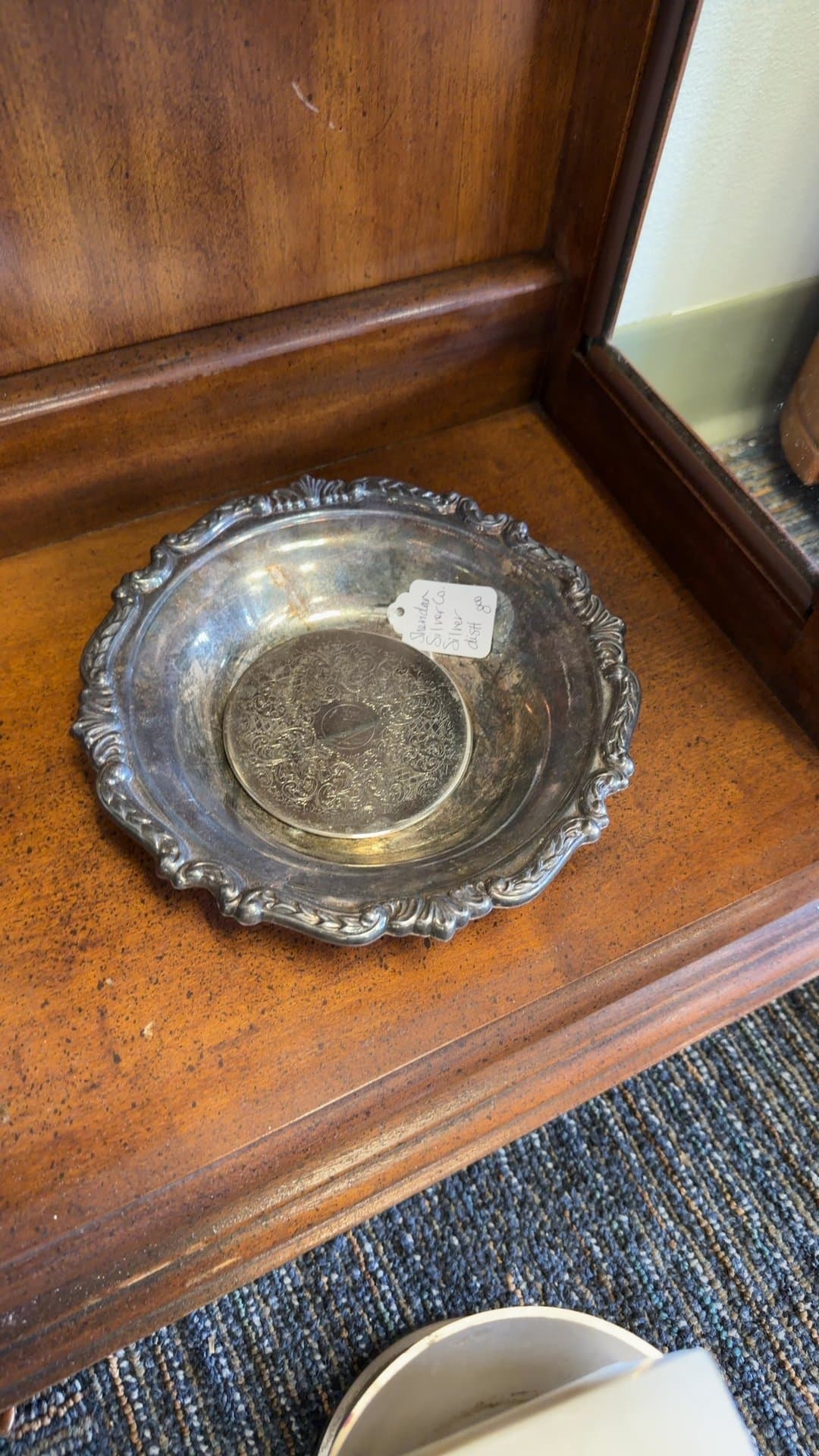 Sheridan Silver Co. Silver Dish - Image 1