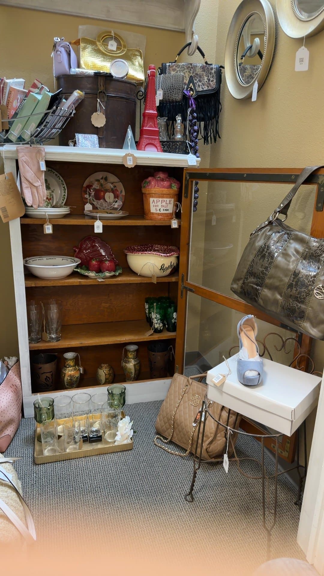 Wooden Display Cabinet - Image 1