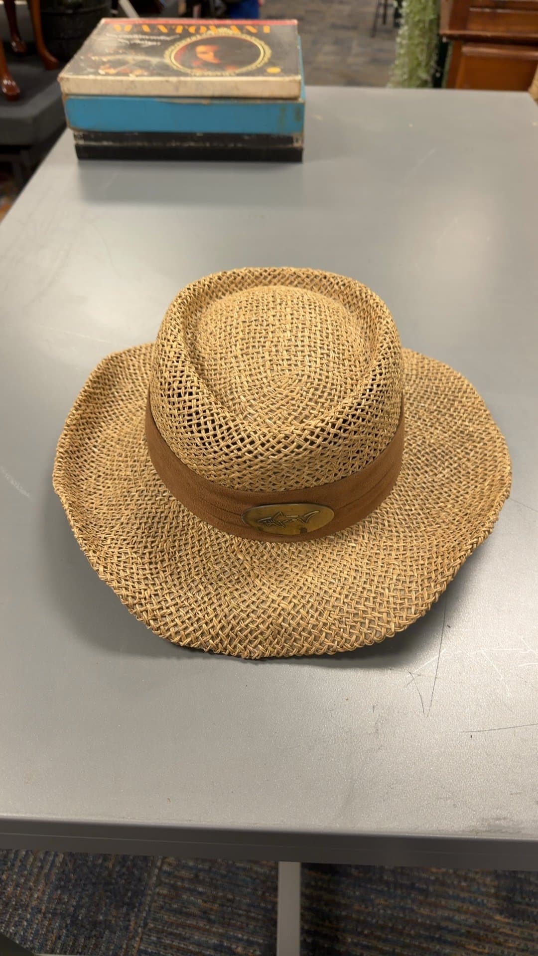 Greg Norman Straw Outback Golf Hat - Image 1
