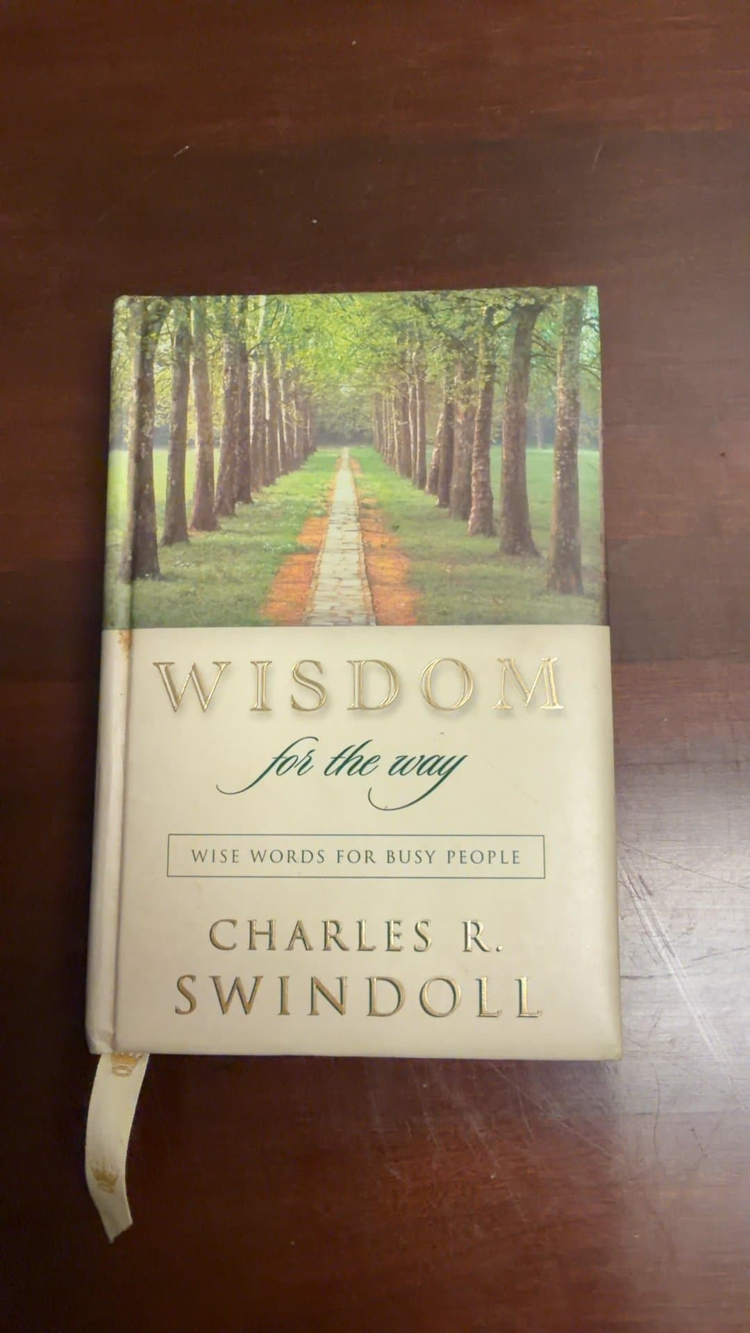 Wisdom for the Way: Wise Words for Busy People by Charles R. Swindoll - Image 1