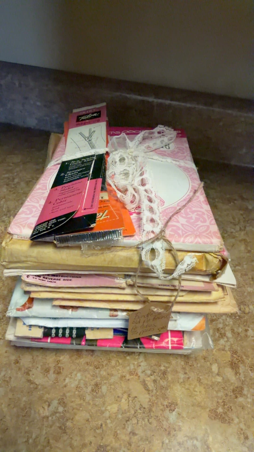 Vintage Sewing Patterns and Notions Bundle - Image 1
