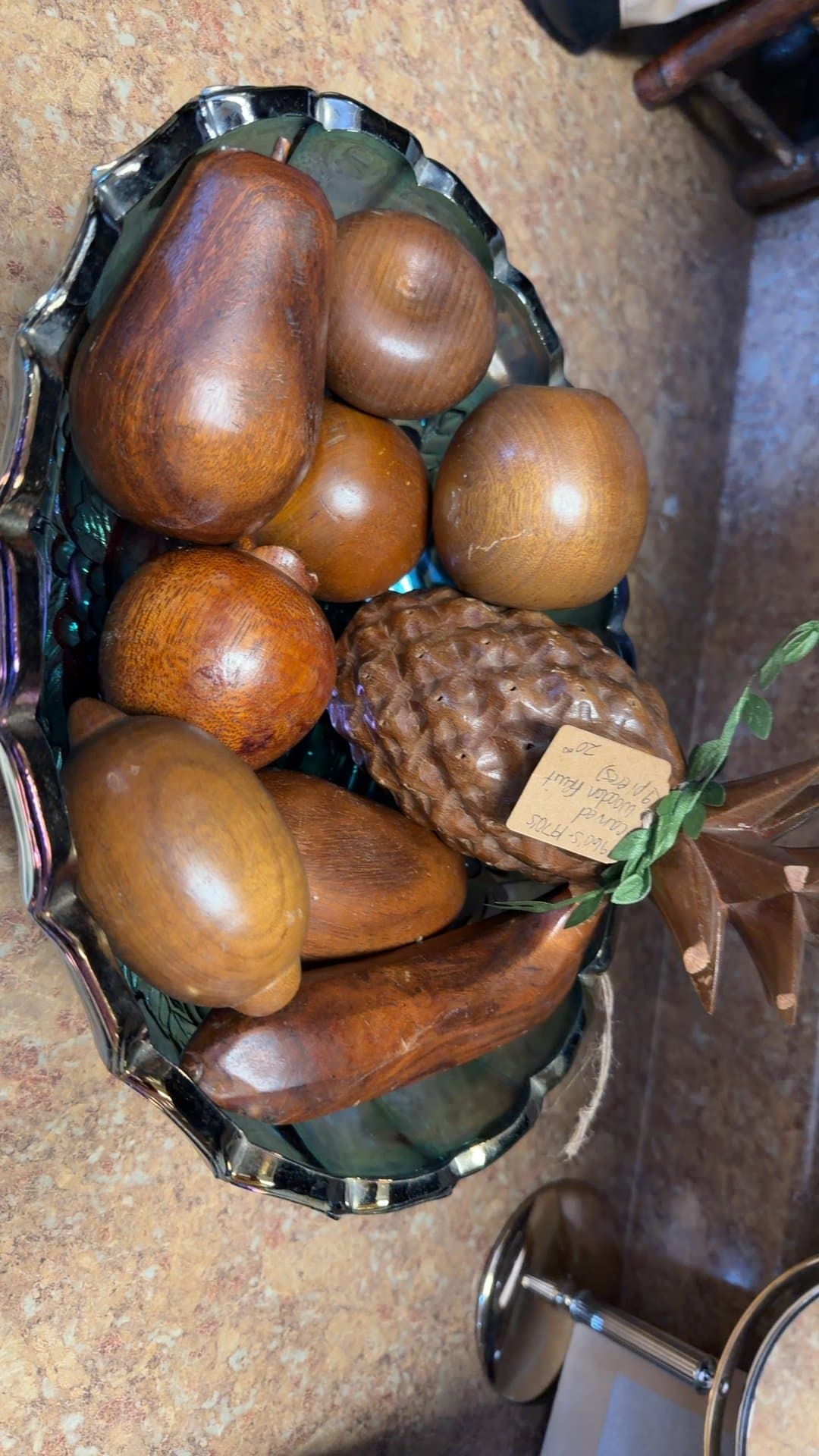 Assorted Wooden Fruit - Image 1