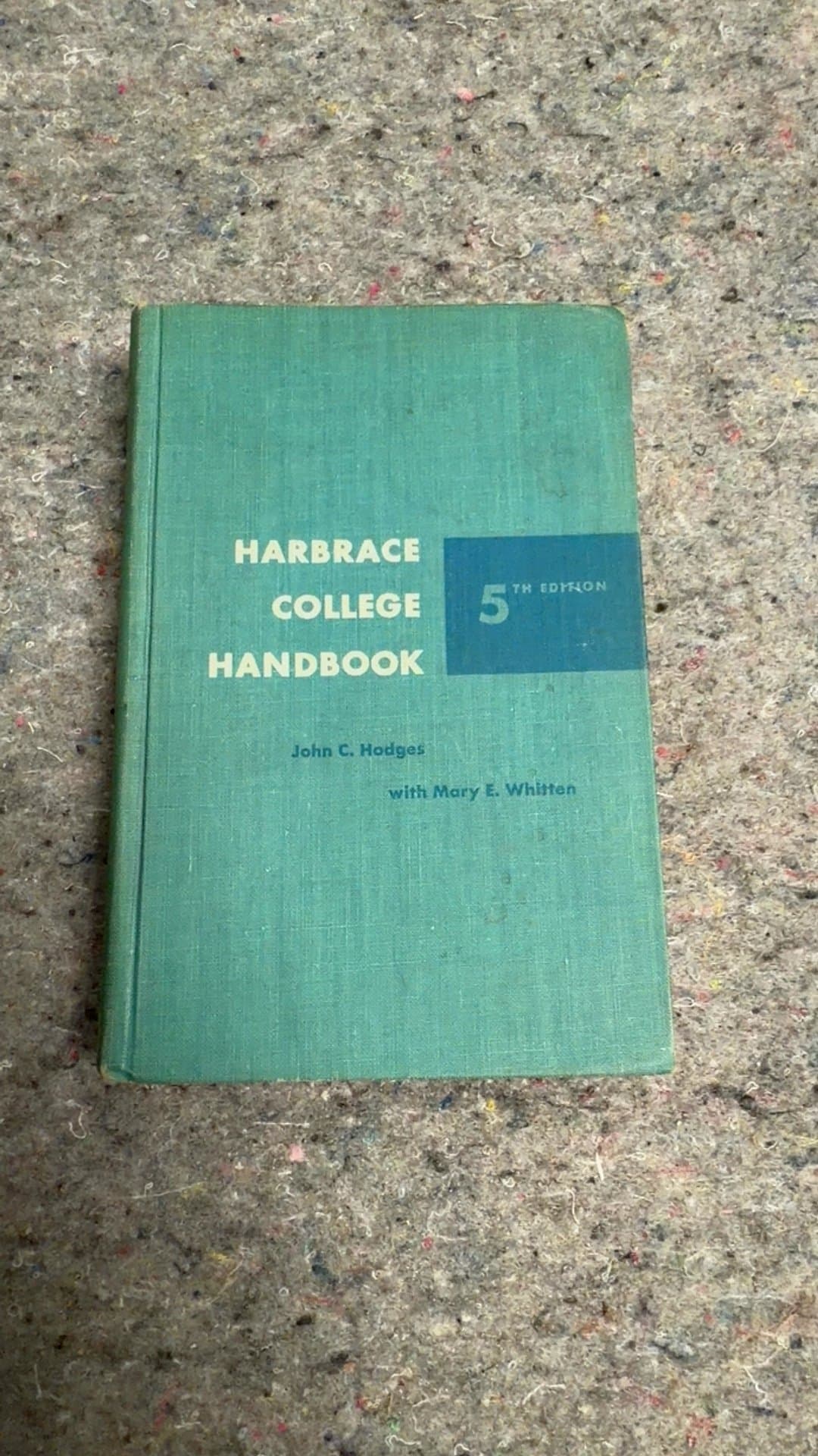Harbrace College Handbook 5th Edition - Image 1