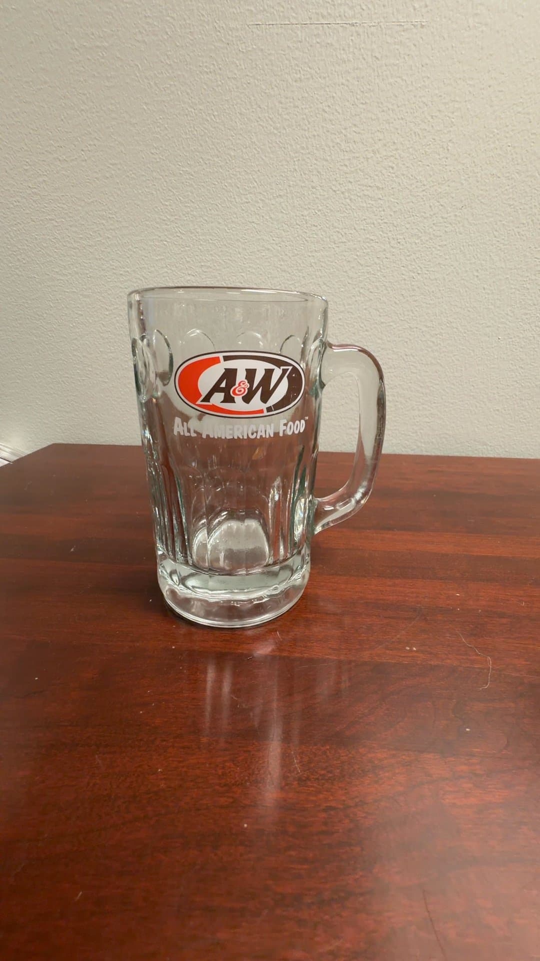 A&W Root Beer Glass Mug - Image 1