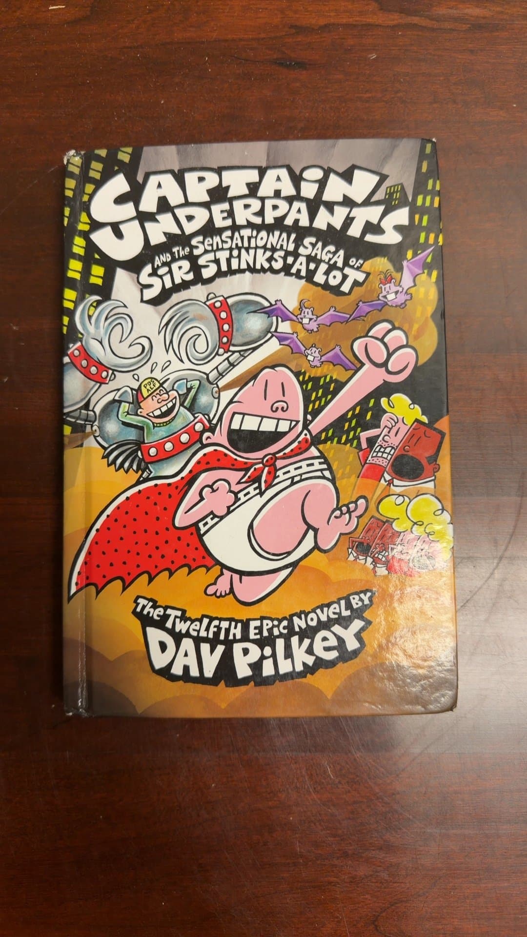 Captain Underpants and the Sensational Saga of Sir Stinks-A-Lot - Image 1