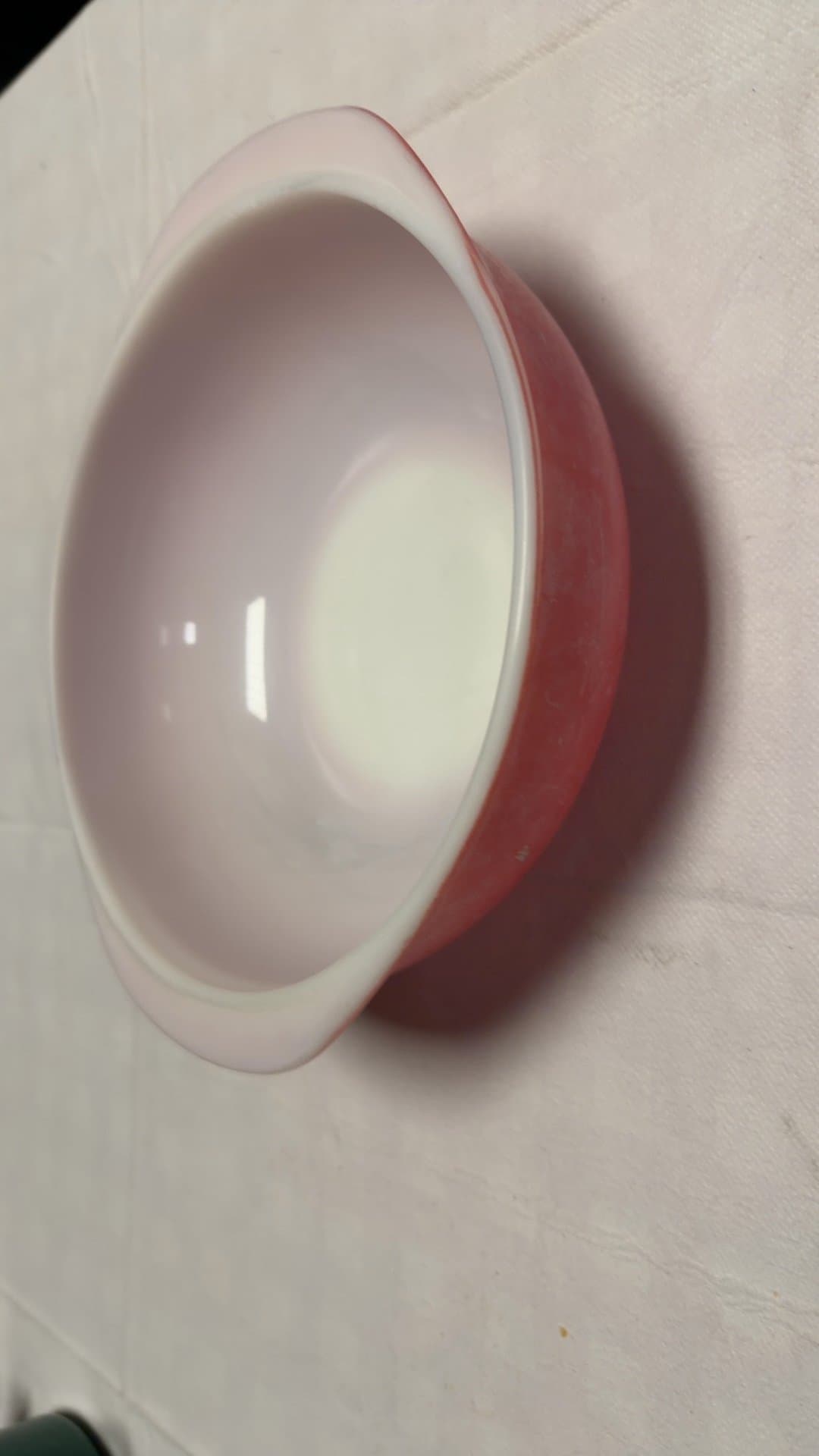Vintage Pyrex Pink Mixing Bowl - Image 1
