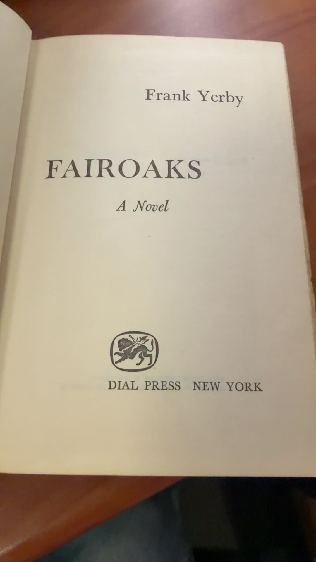 Fairoaks by Frank Yerby - Image 1