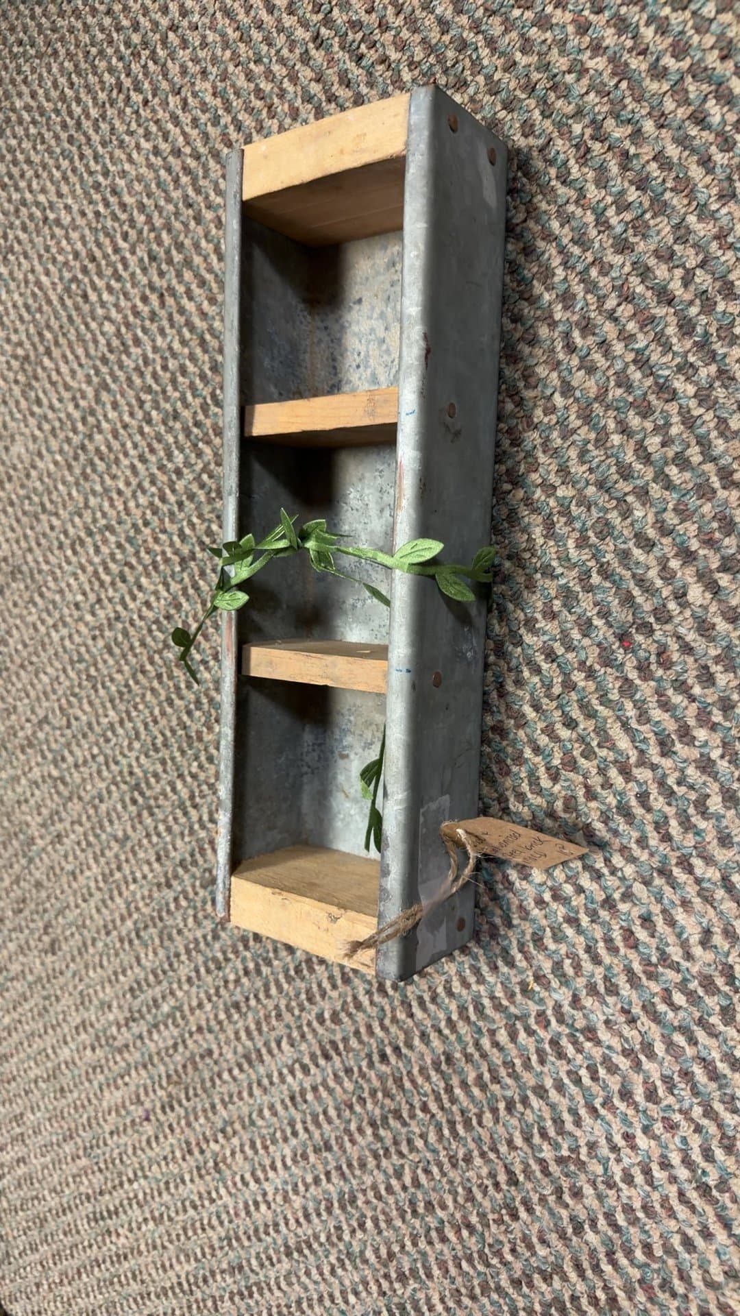 Wood and Galvanized Steel Brick Mold - Image 1