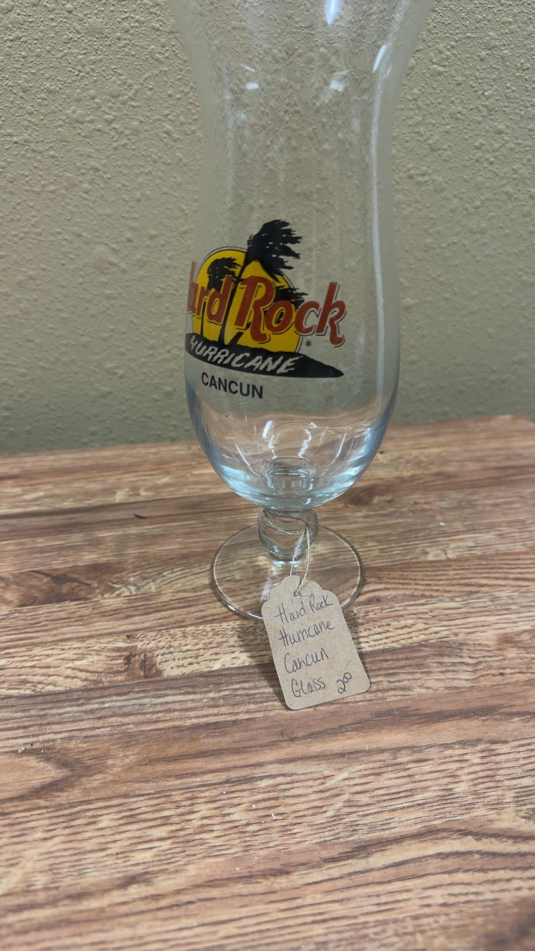 Hard Rock Hurricane Glass Cancun - Image 1