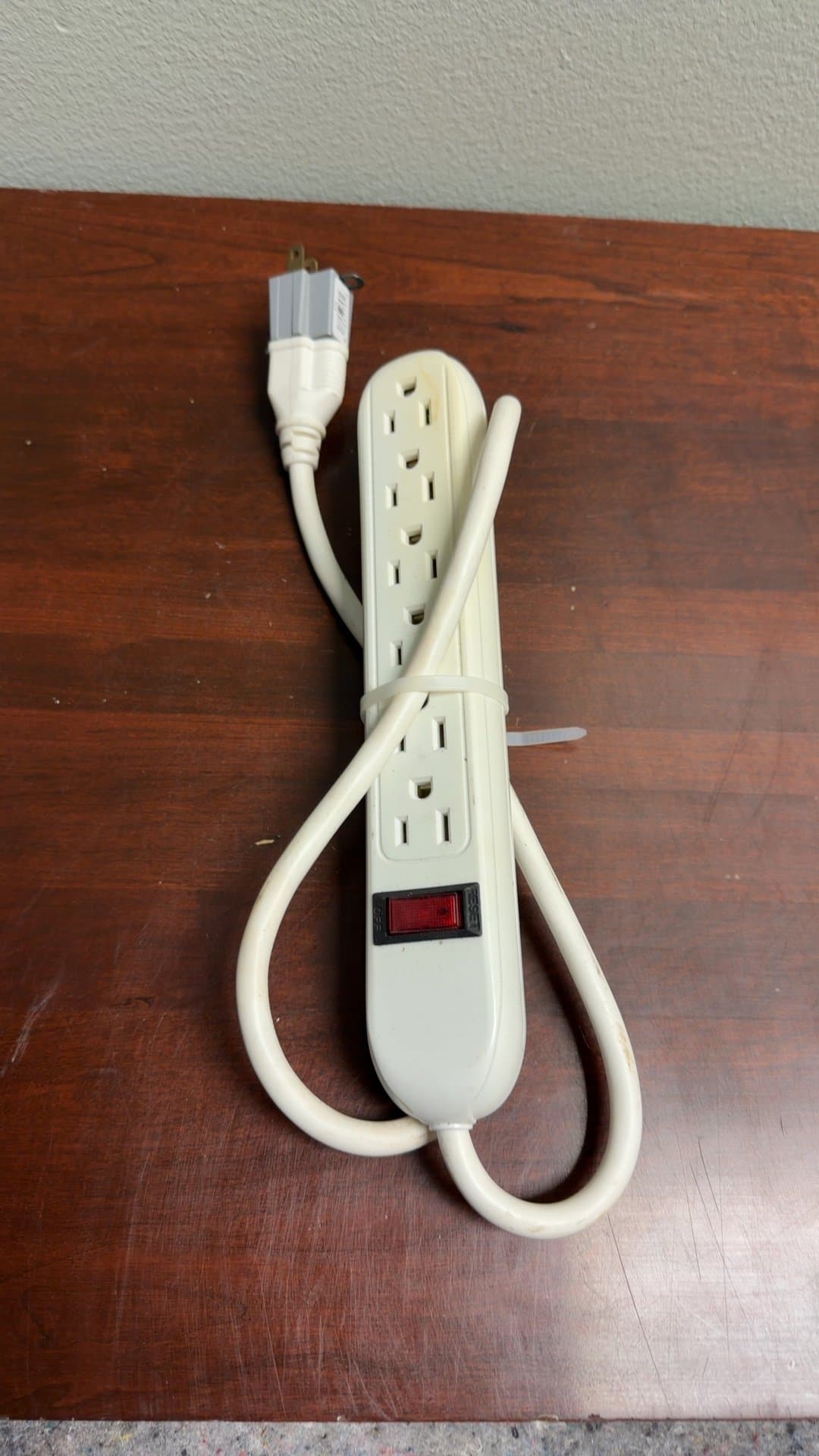6-Outlet Power Strip with Surge Protector - Image 1